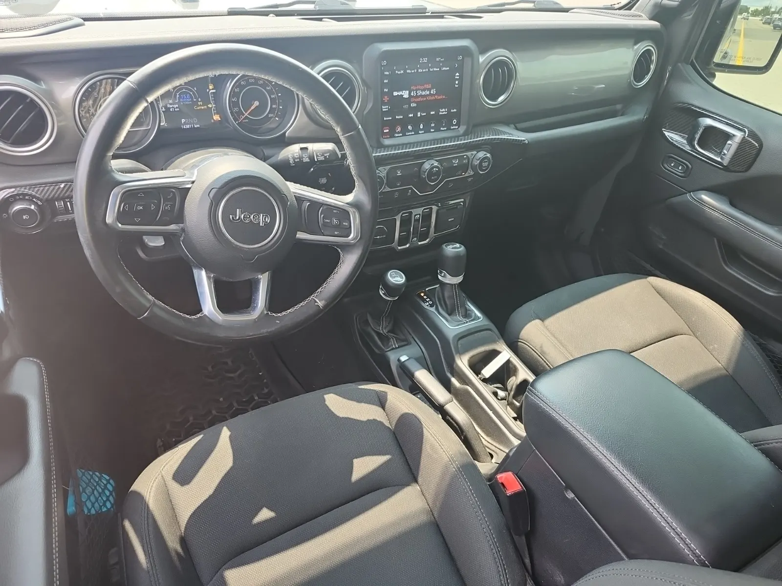 Interior driver side