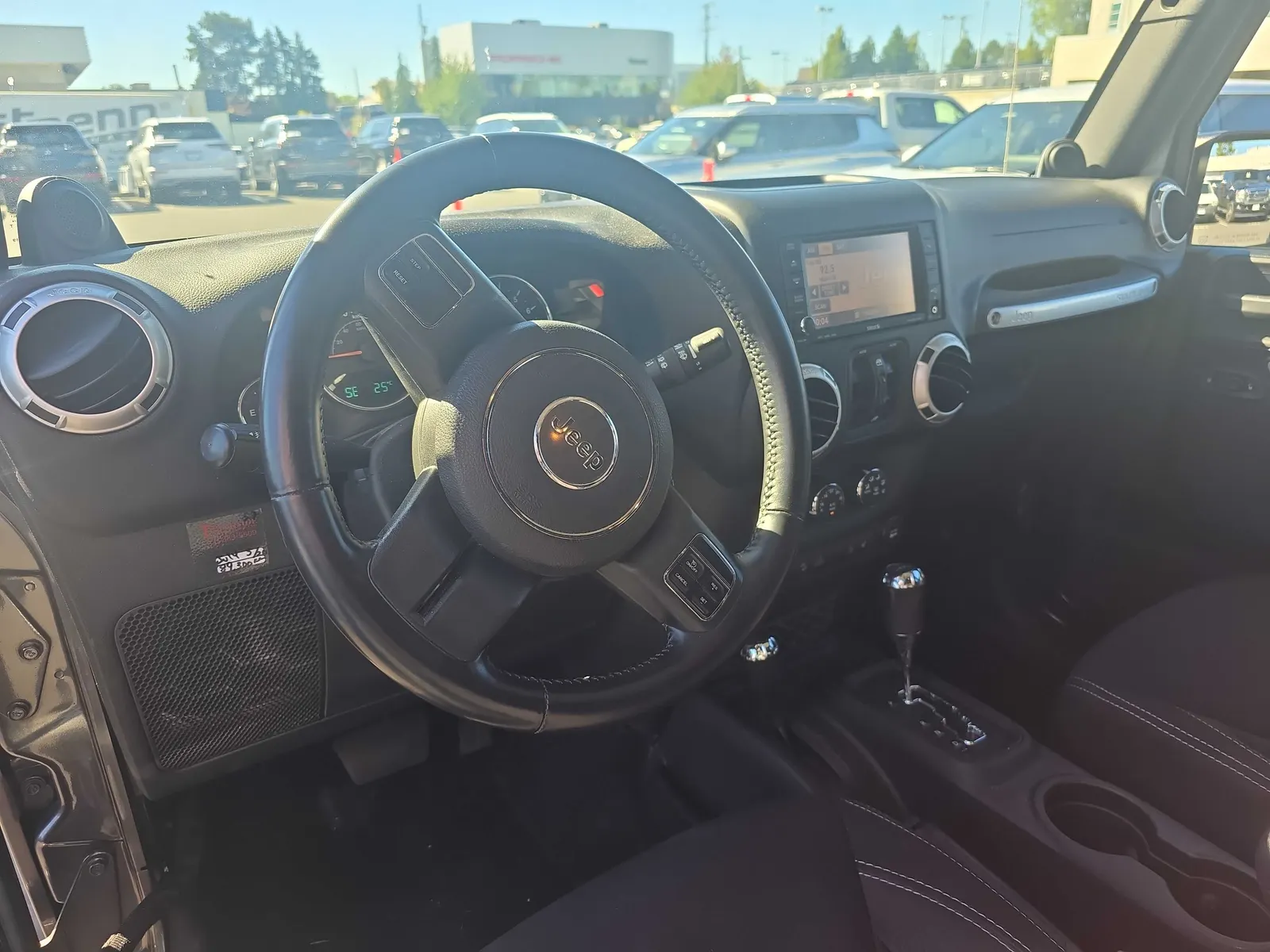 Interior driver side