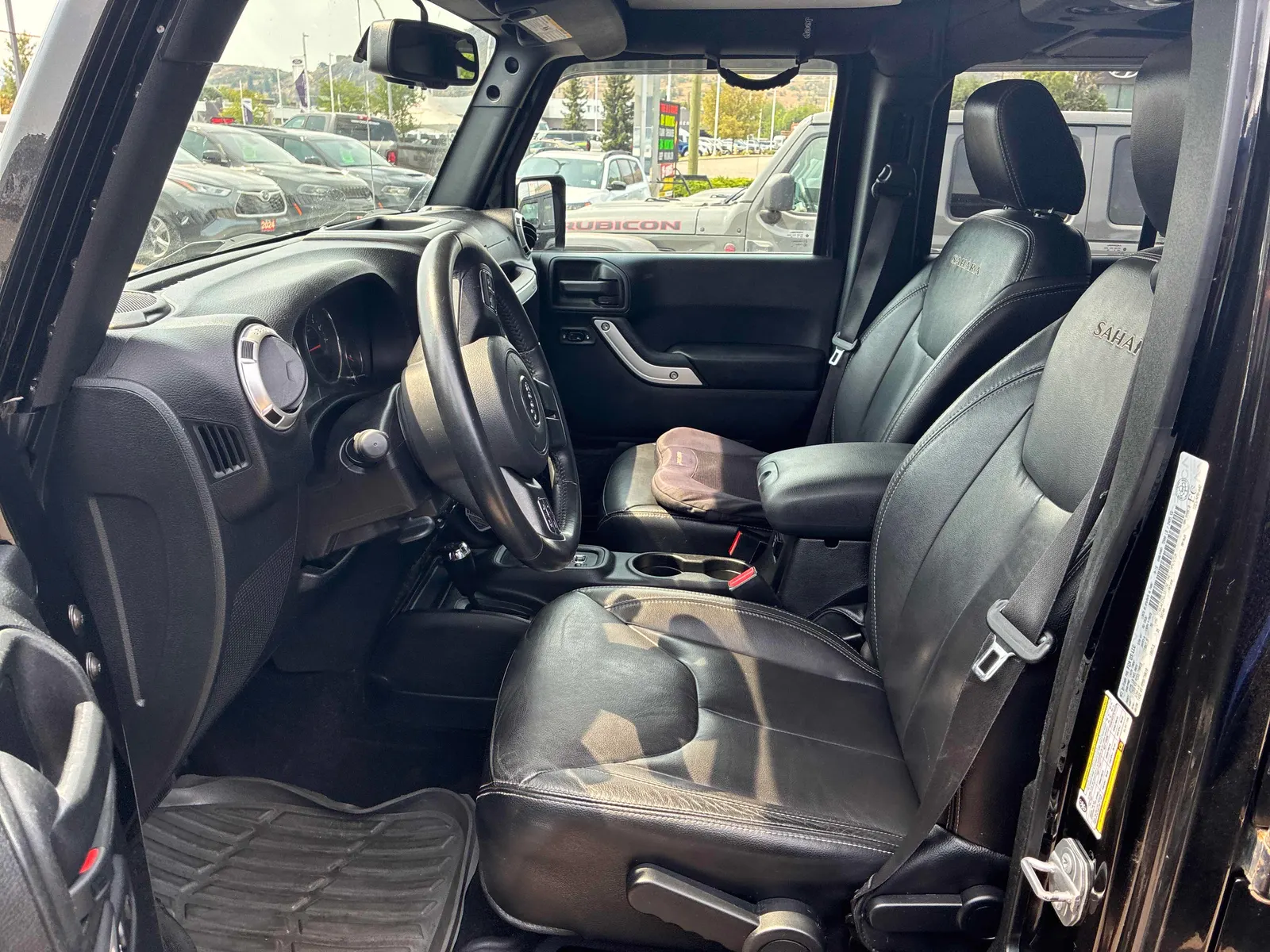 Interior driver side
