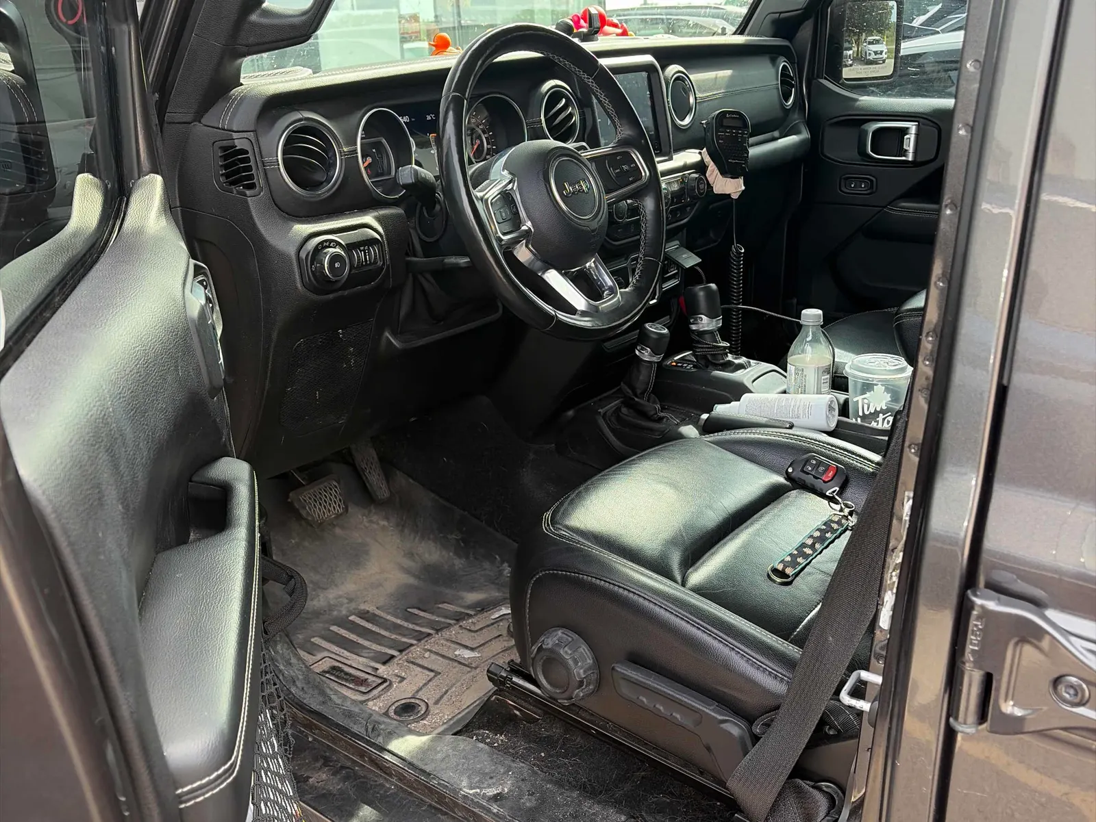 Interior driver side