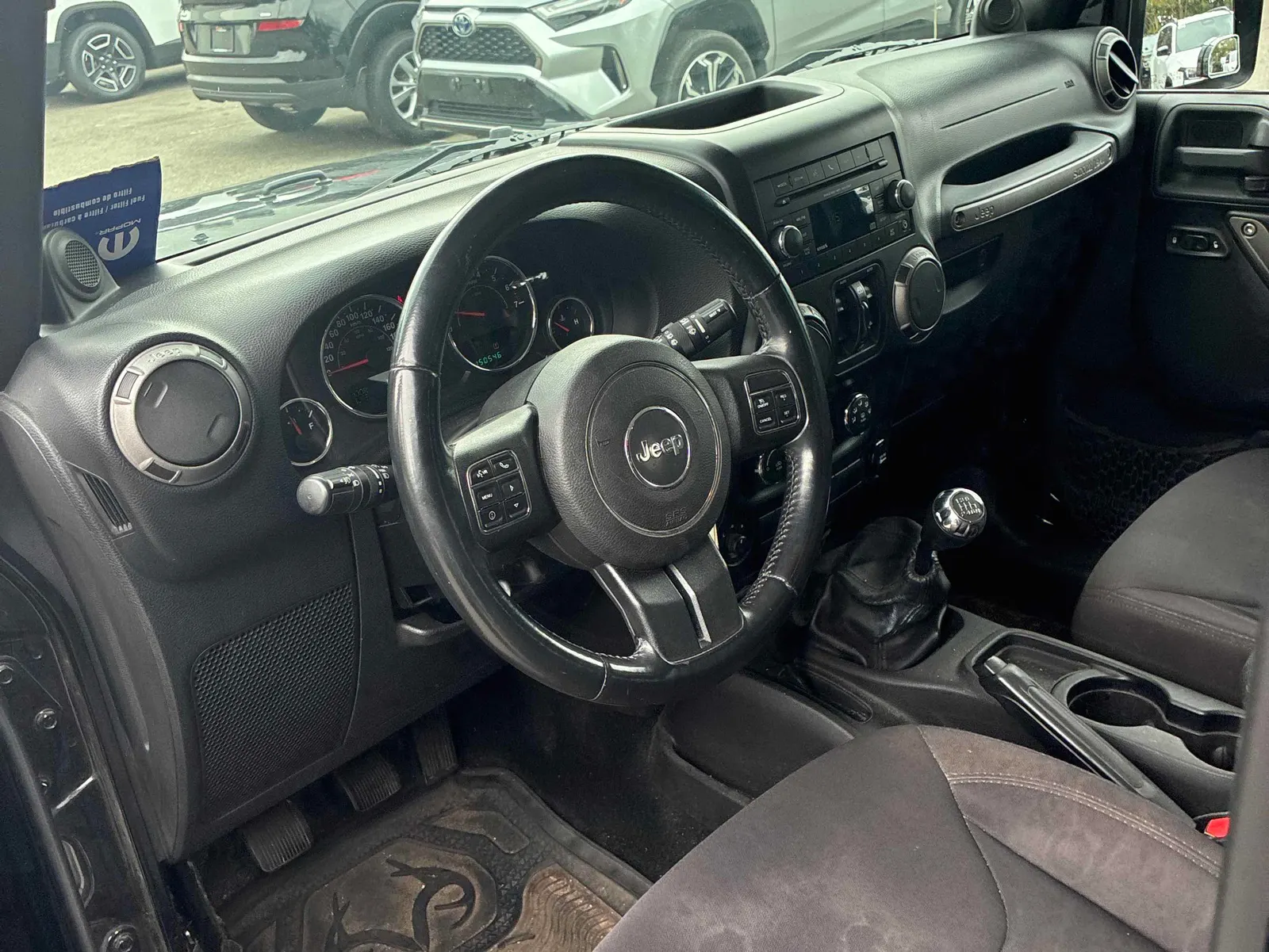 Interior driver side