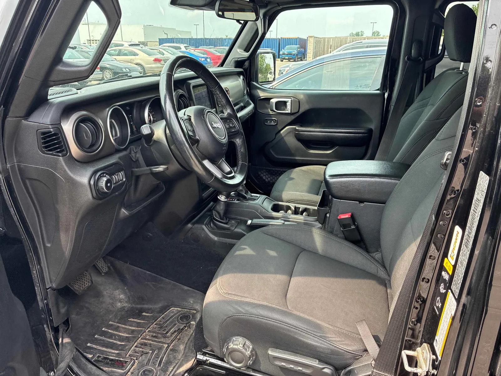 Interior driver side