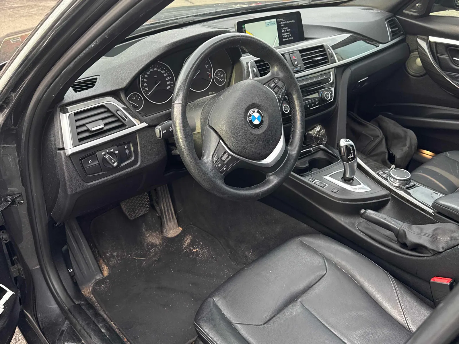 Interior driver side