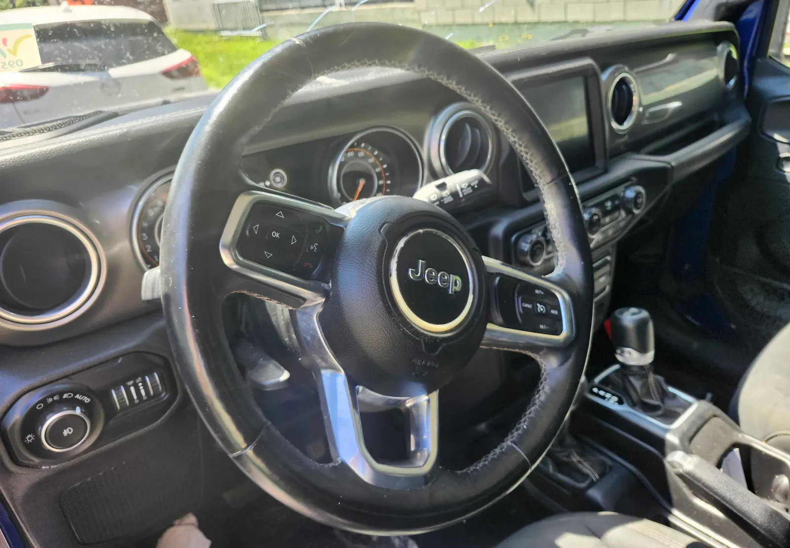 Interior driver side
