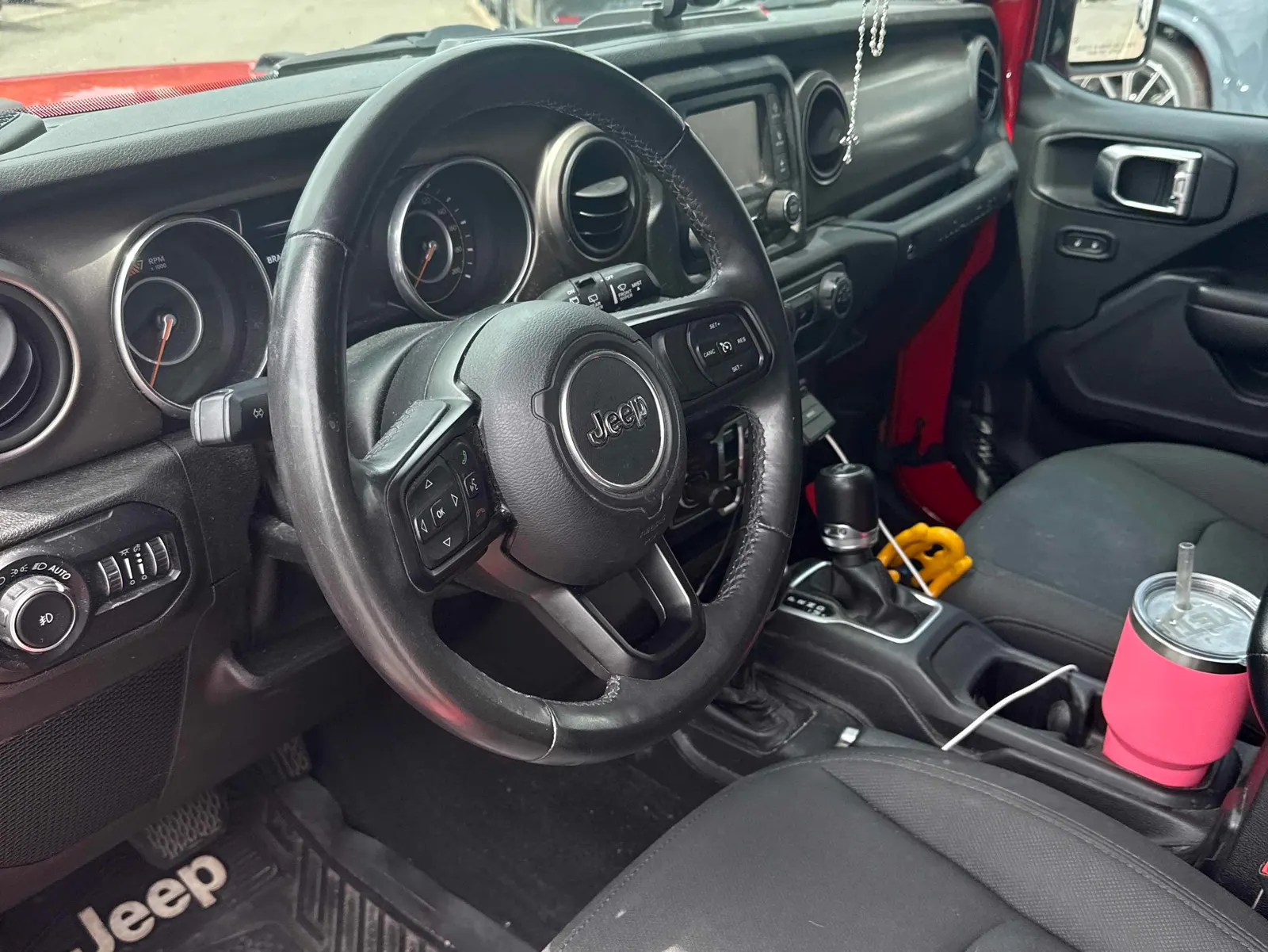 Interior driver side