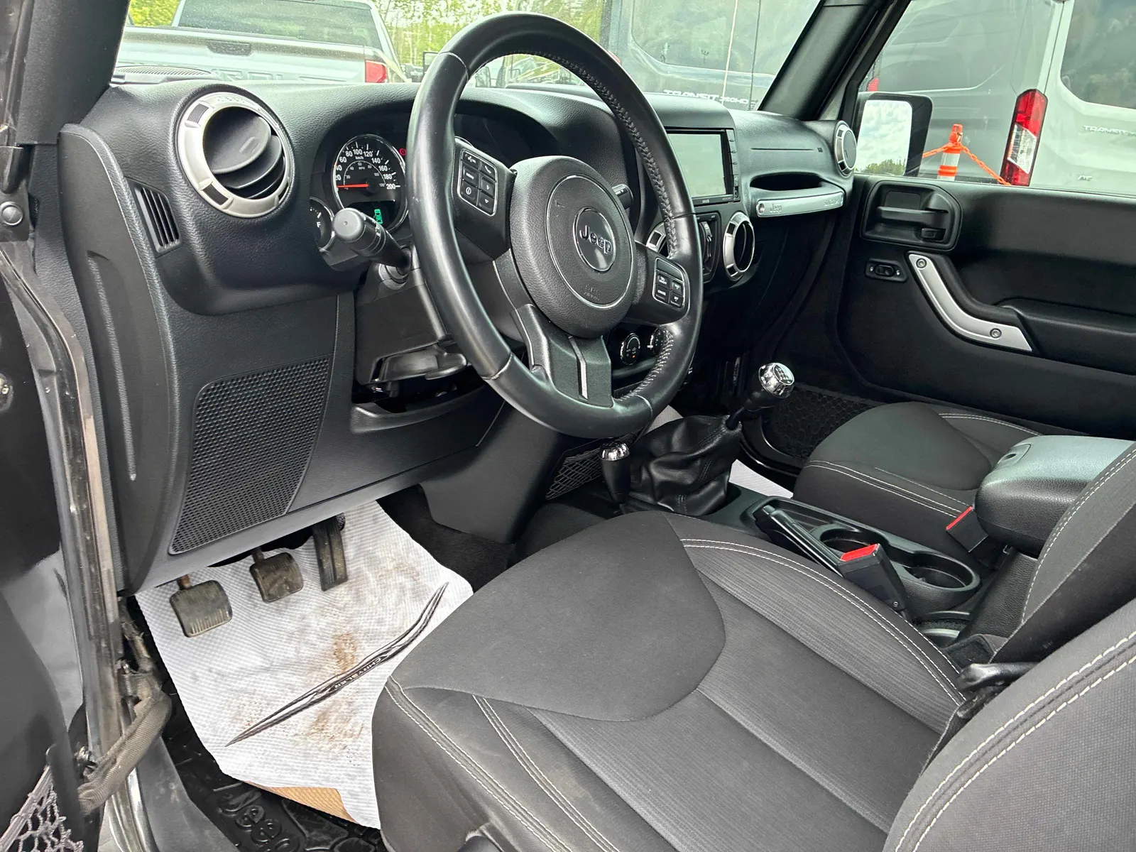 Interior driver side
