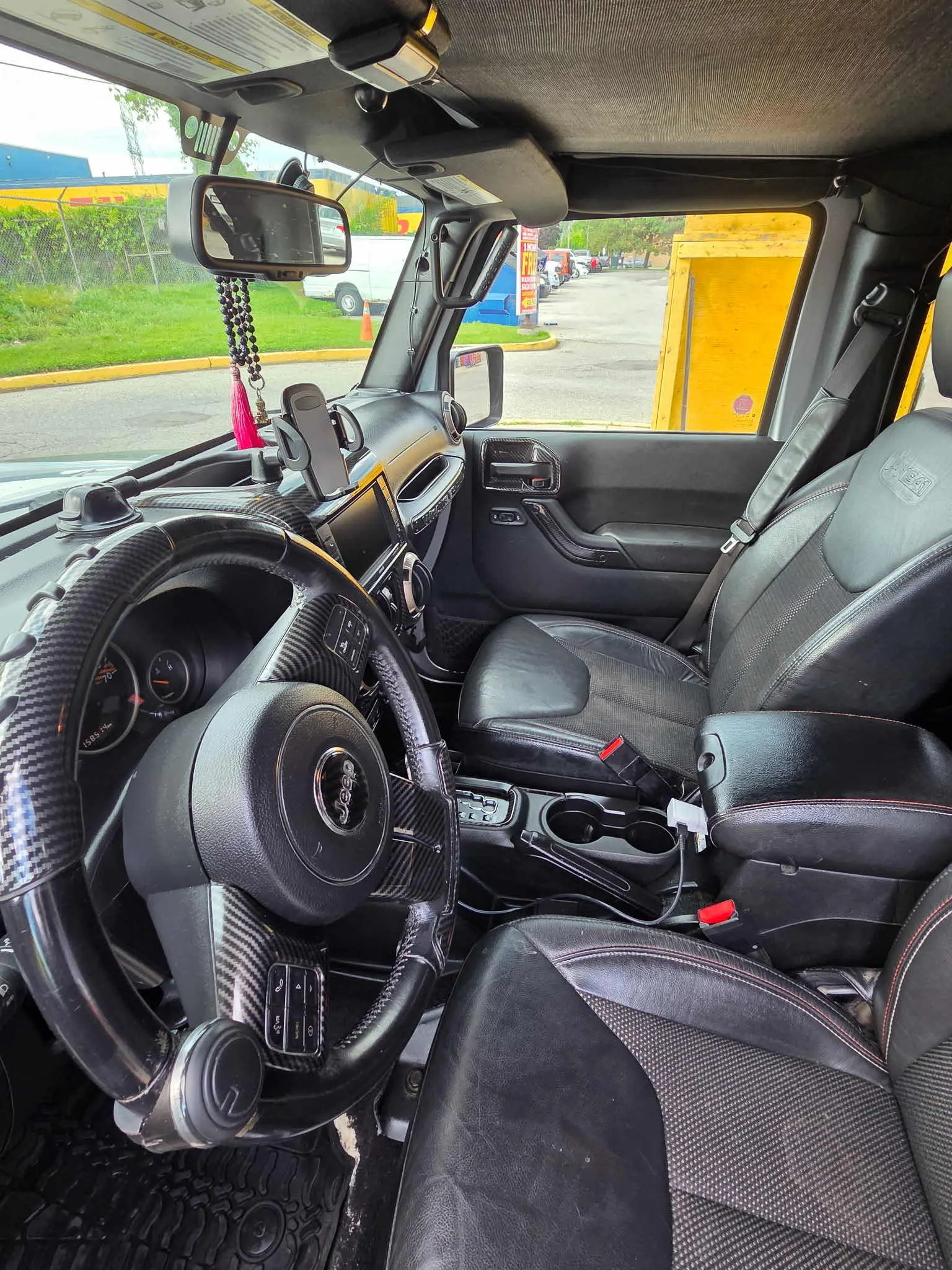 Interior driver side