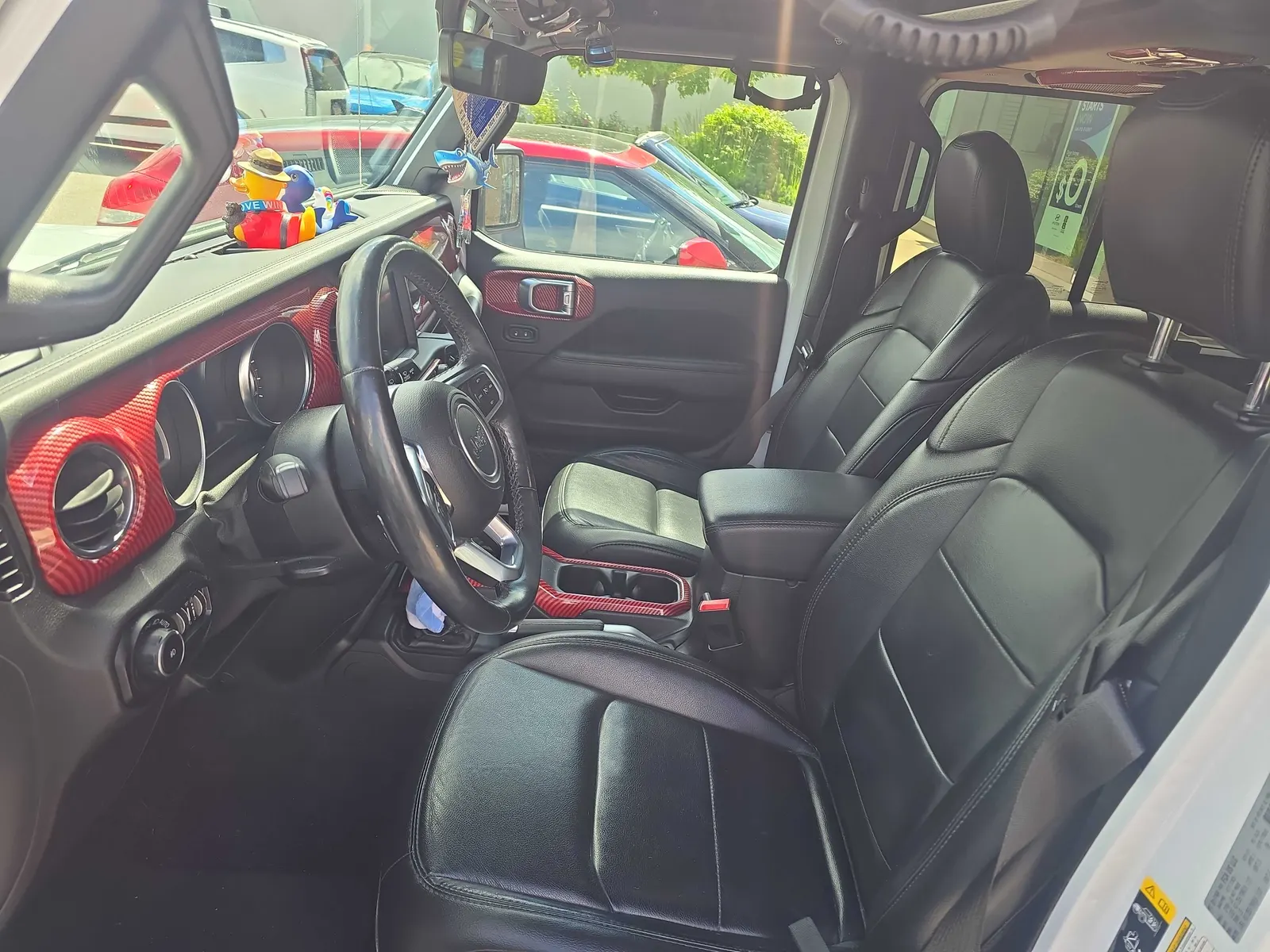 Interior driver side