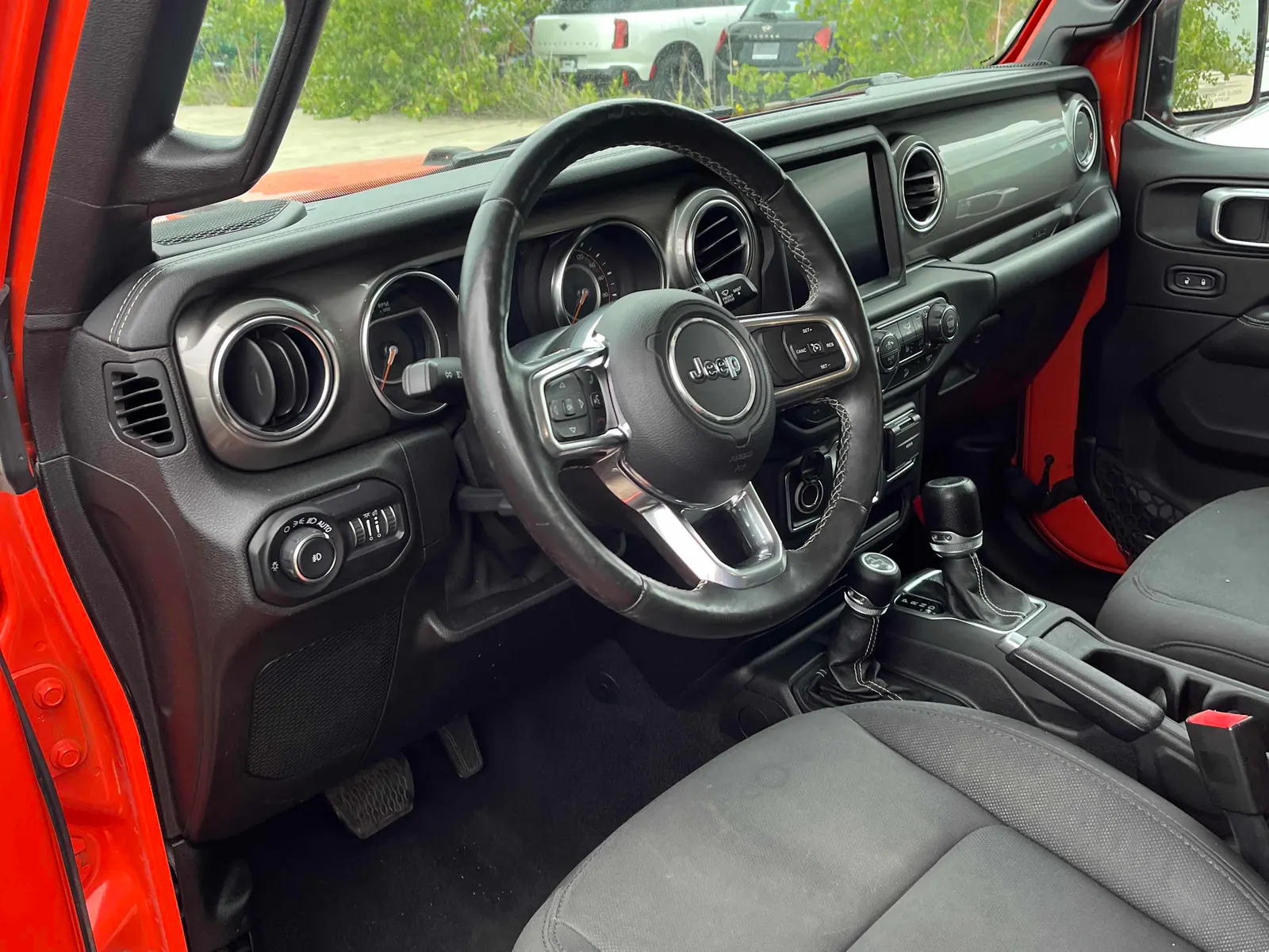 Interior driver side
