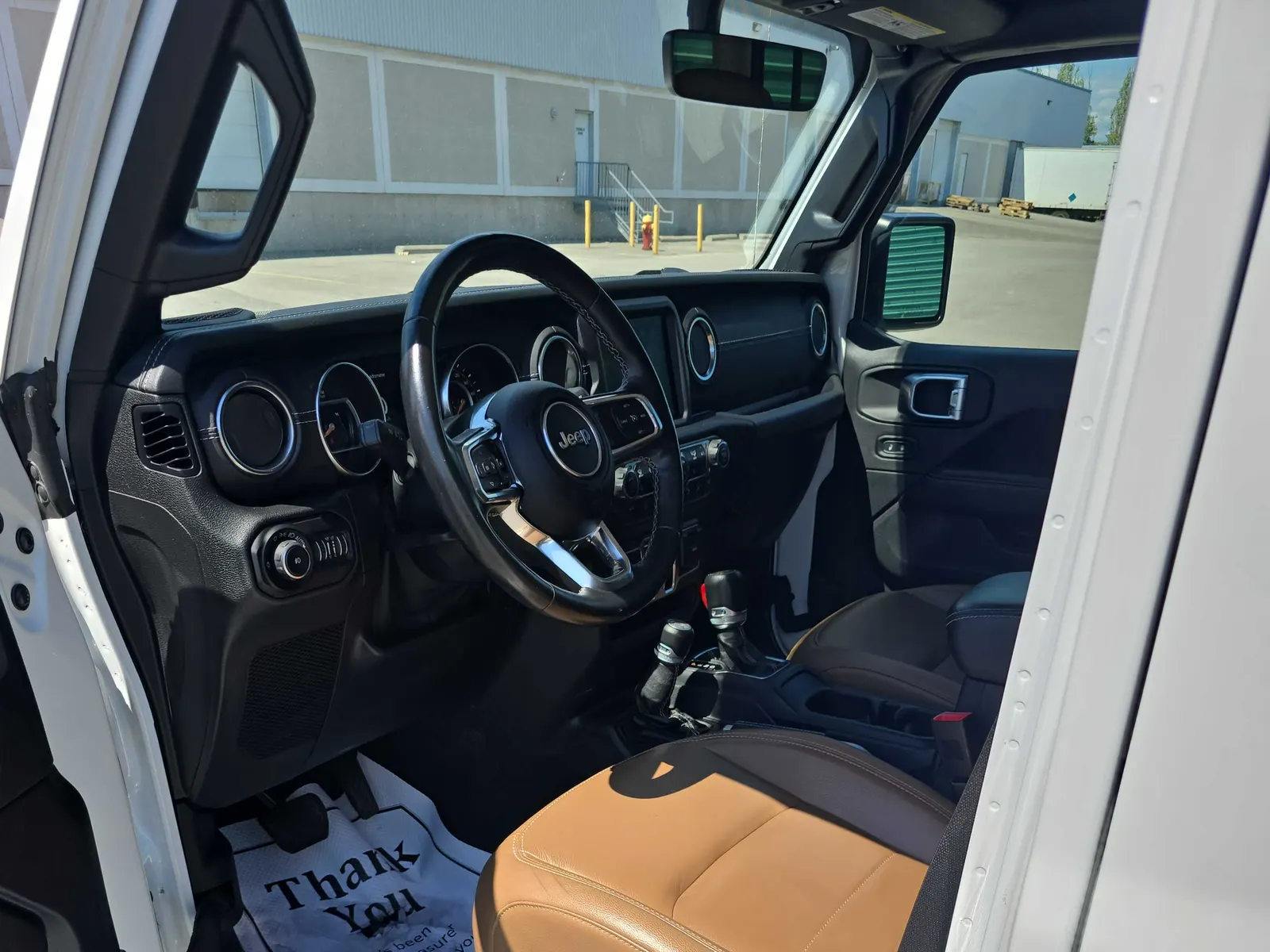 Interior driver side
