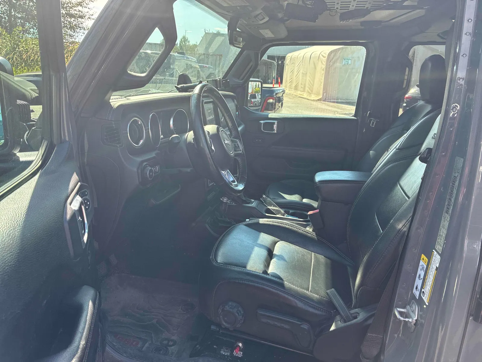 Interior driver side