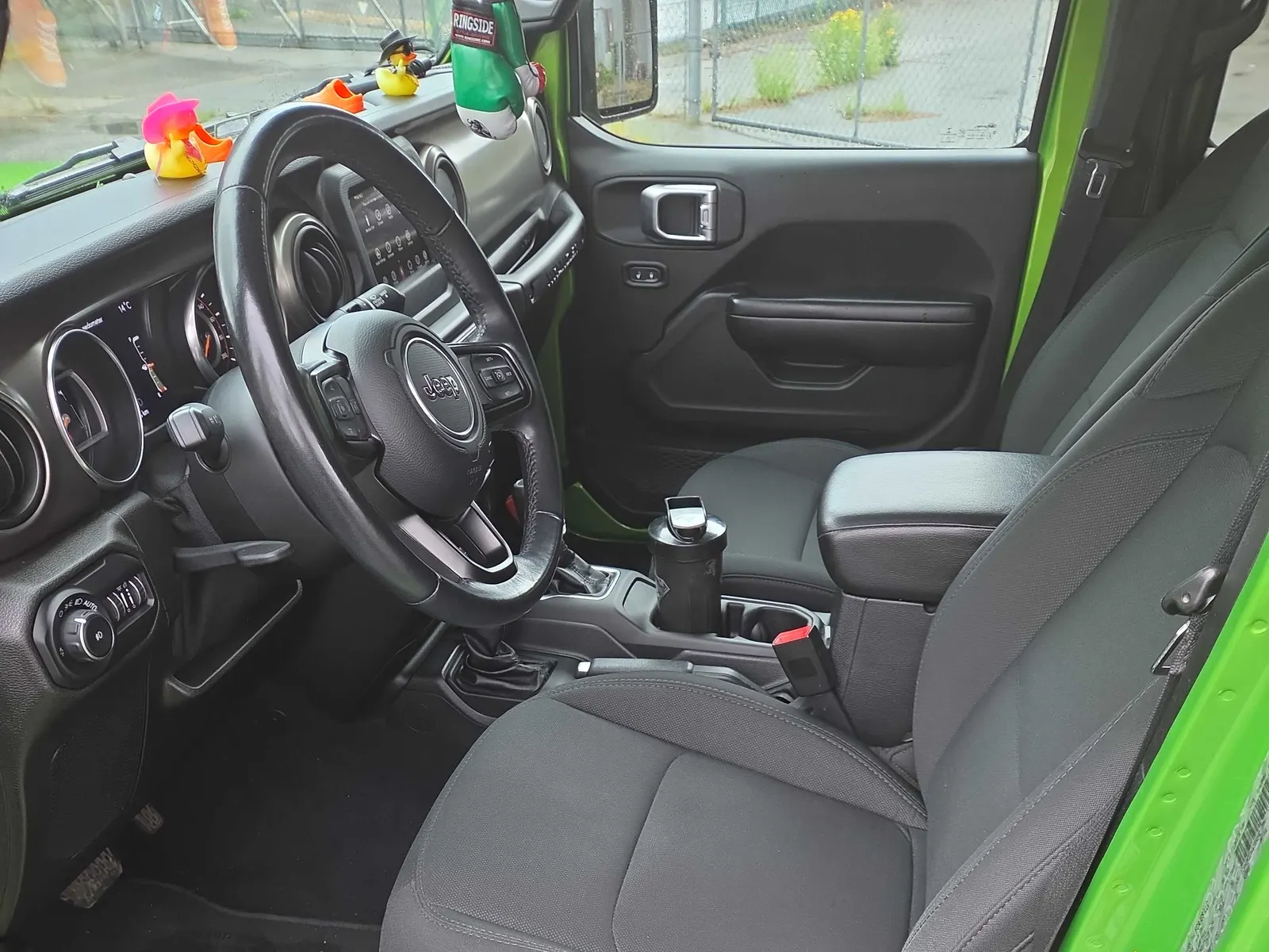 Interior driver side