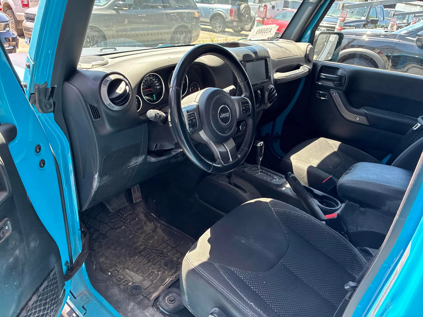 Interior driver side