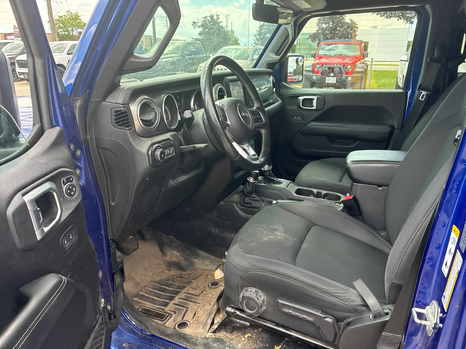 Interior driver side