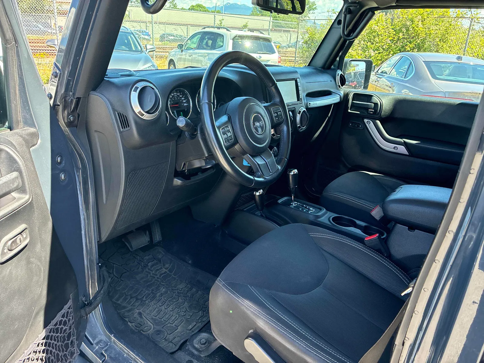 Interior driver side