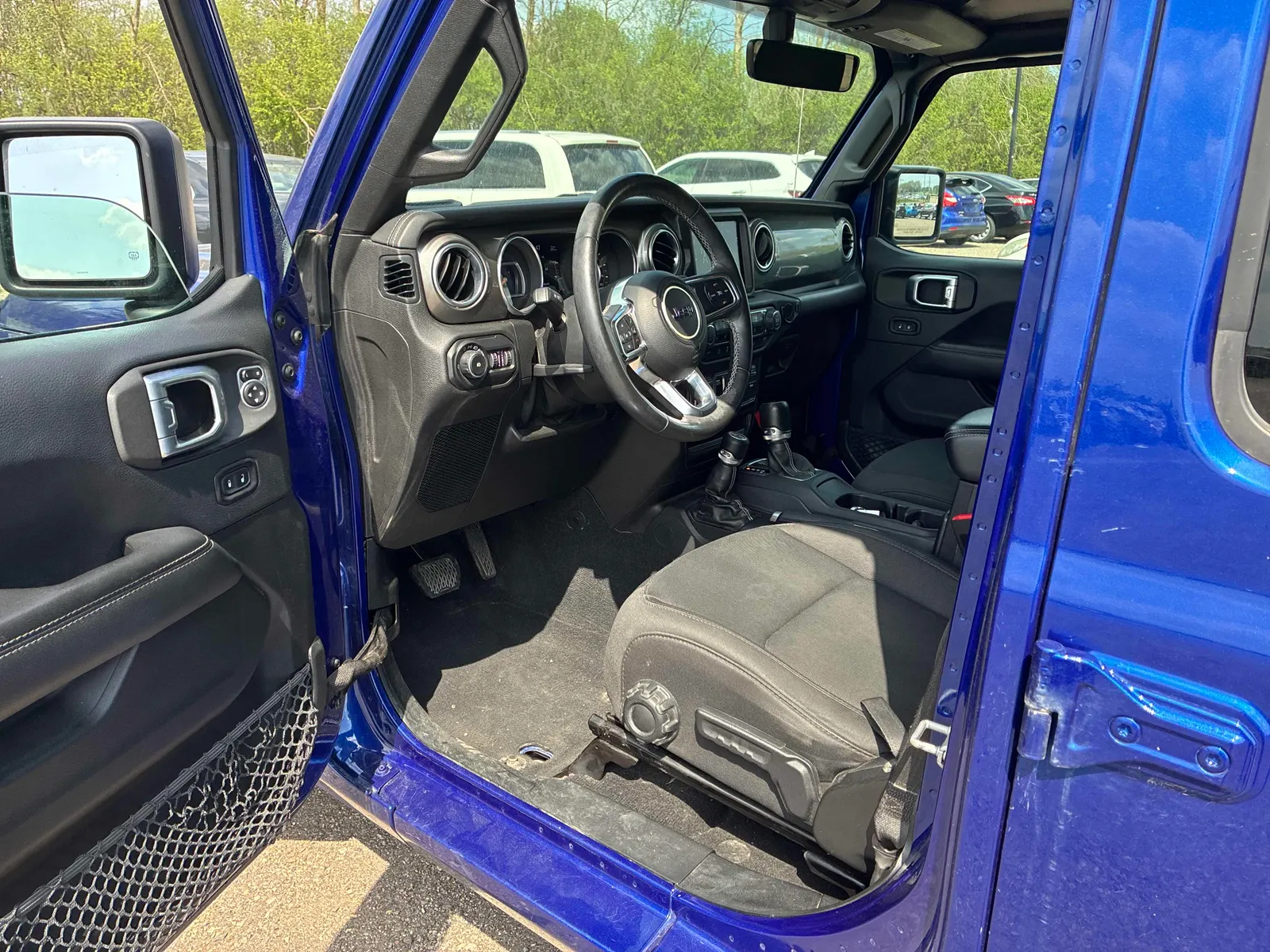 Interior driver side