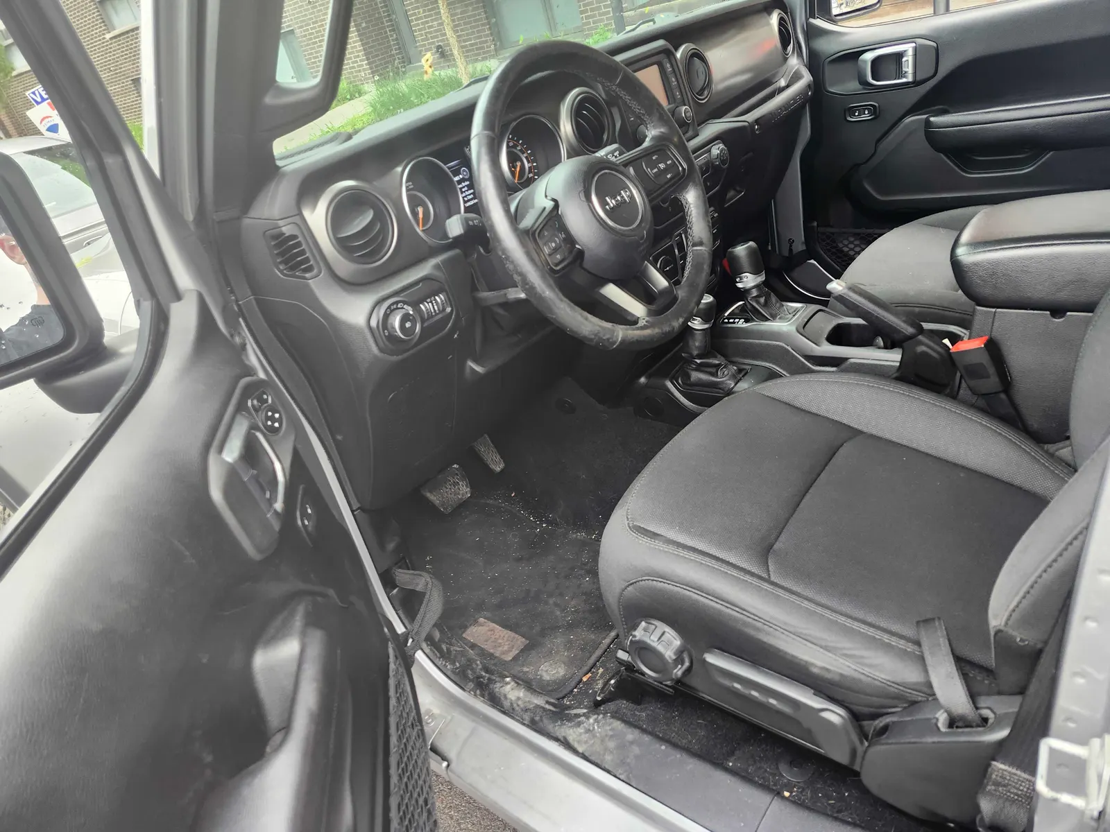Interior driver side