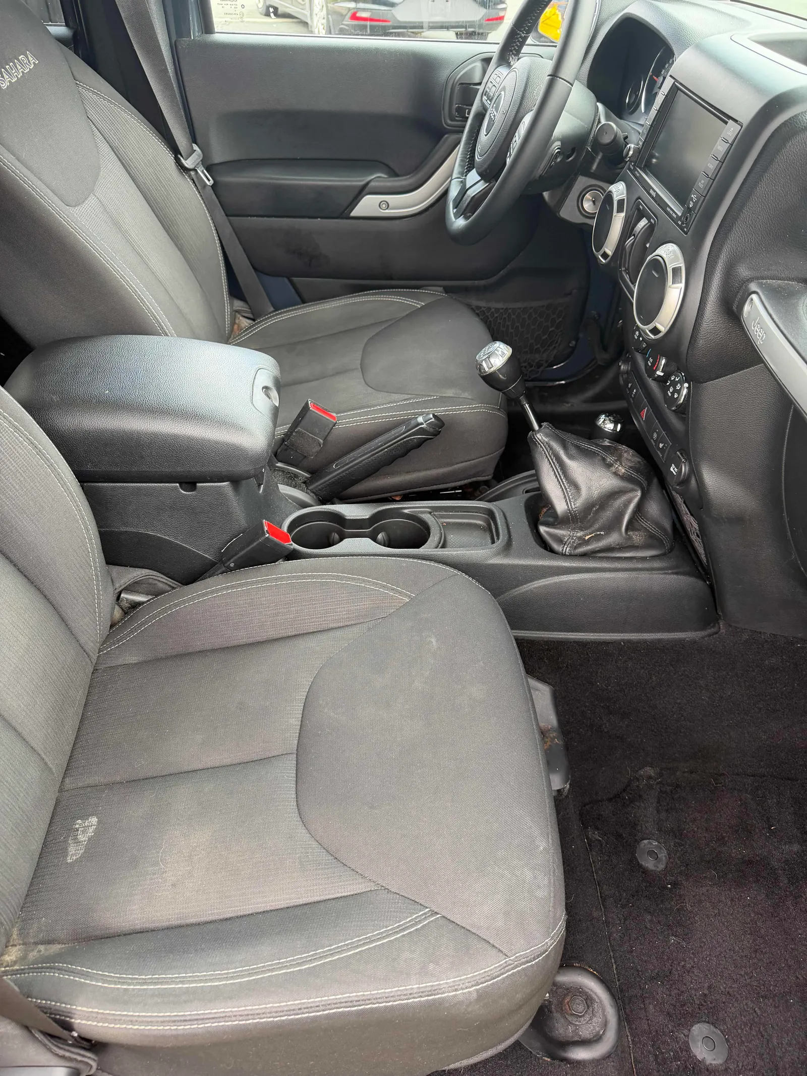 Interior driver side