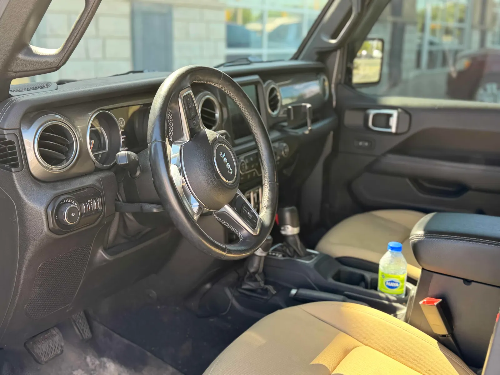 Interior driver side
