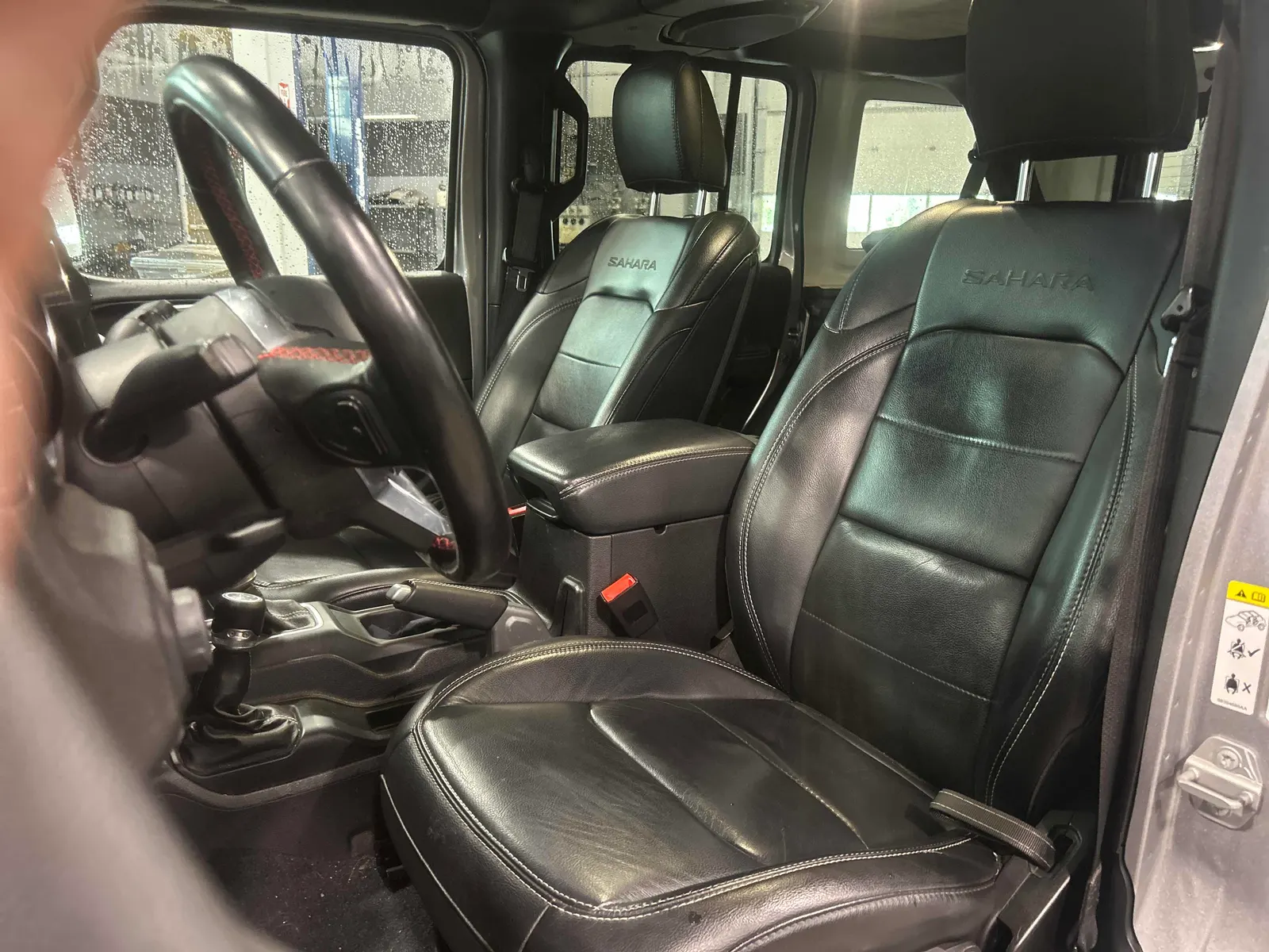 Interior driver side