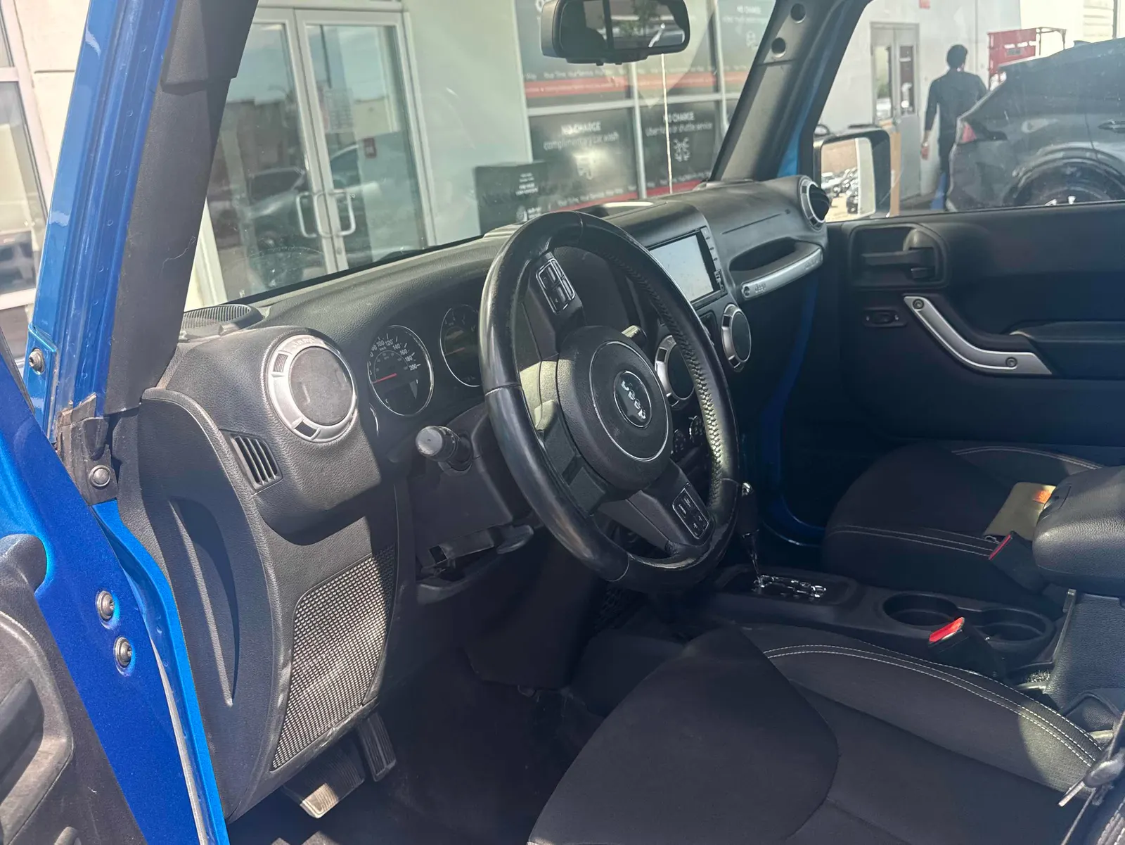 Interior driver side