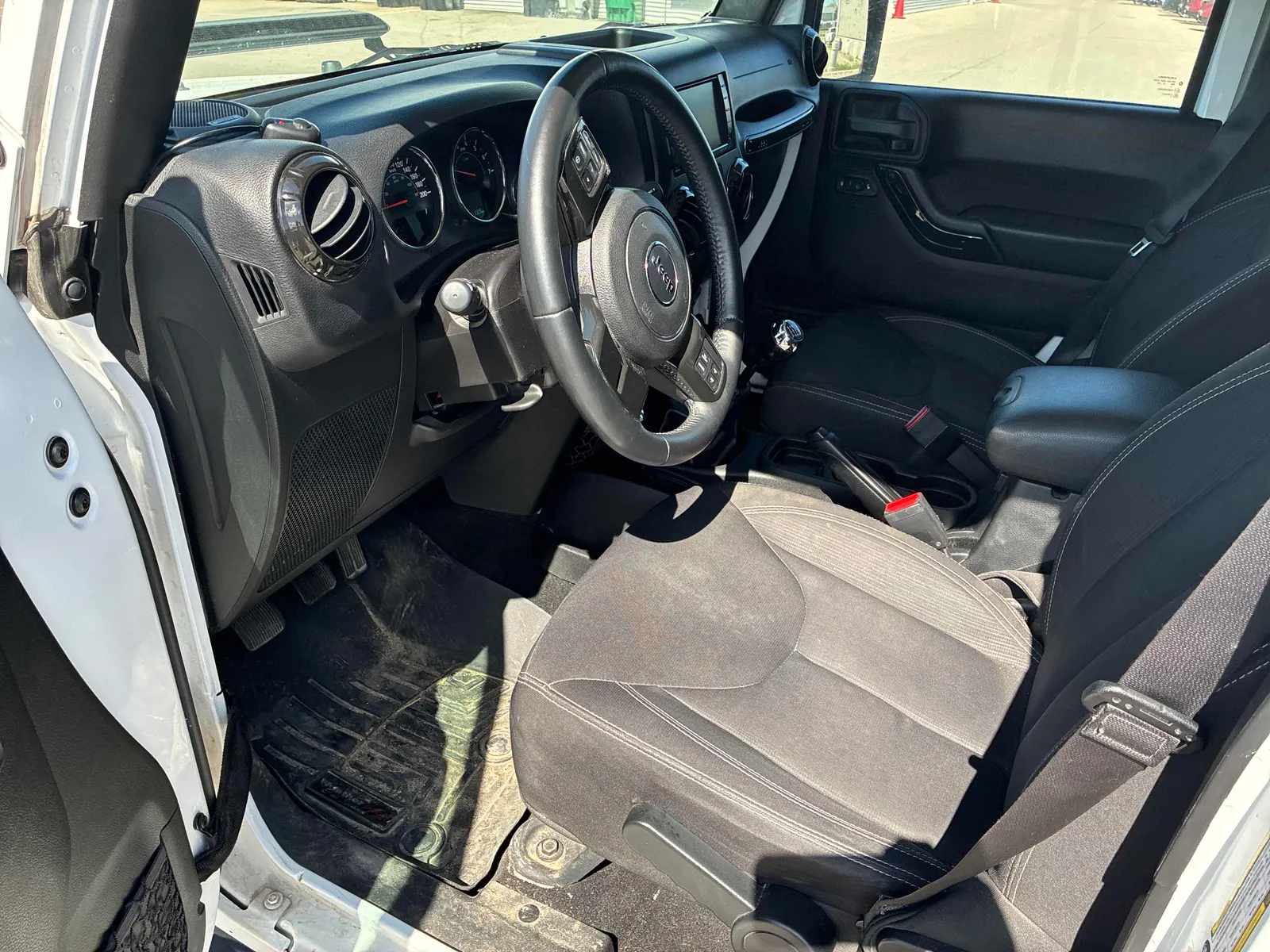 Interior driver side
