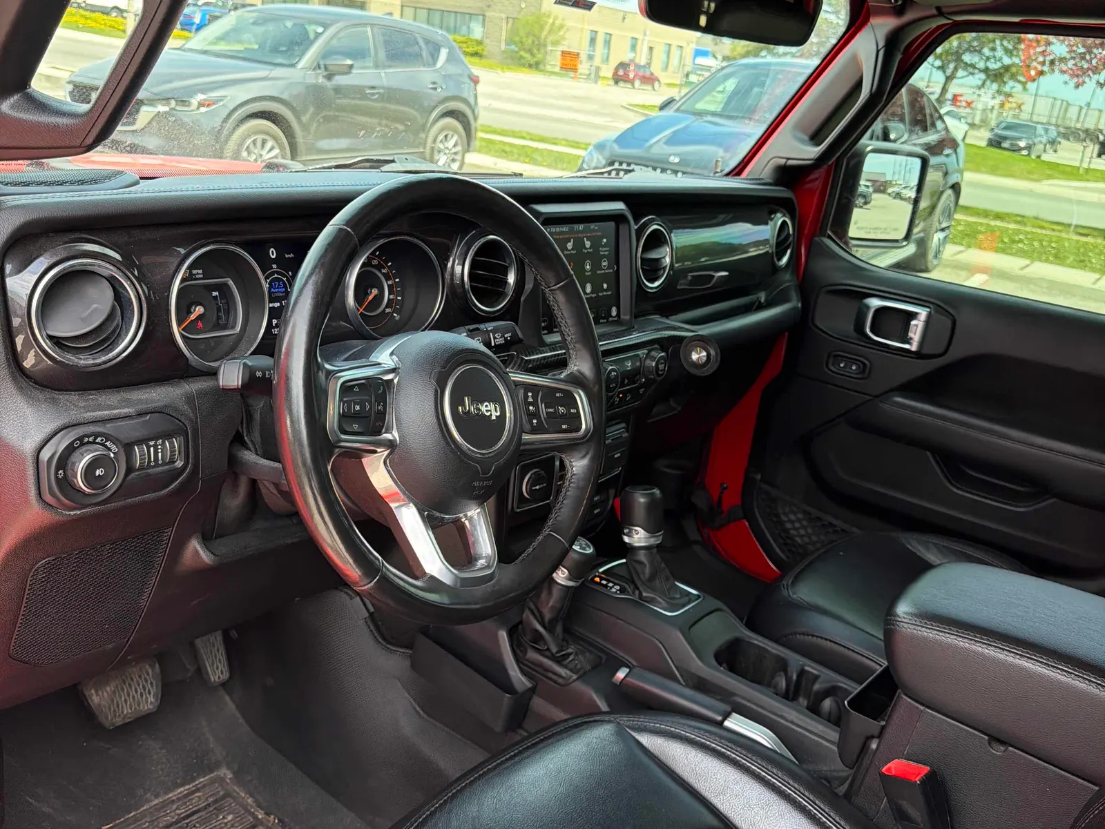 Interior driver side