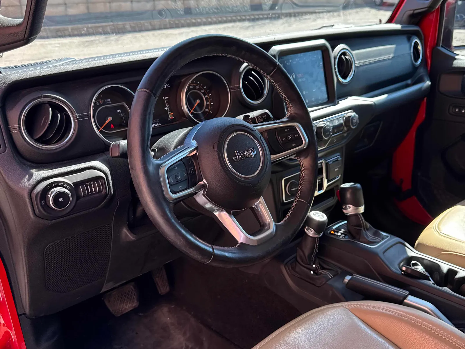 Interior driver side