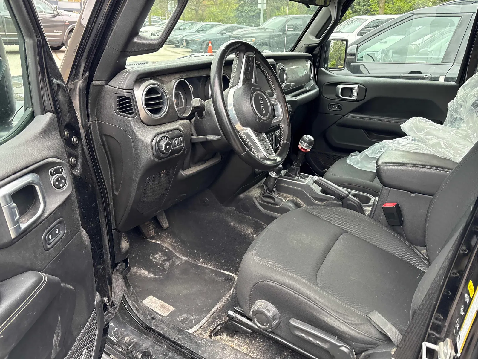 Interior driver side