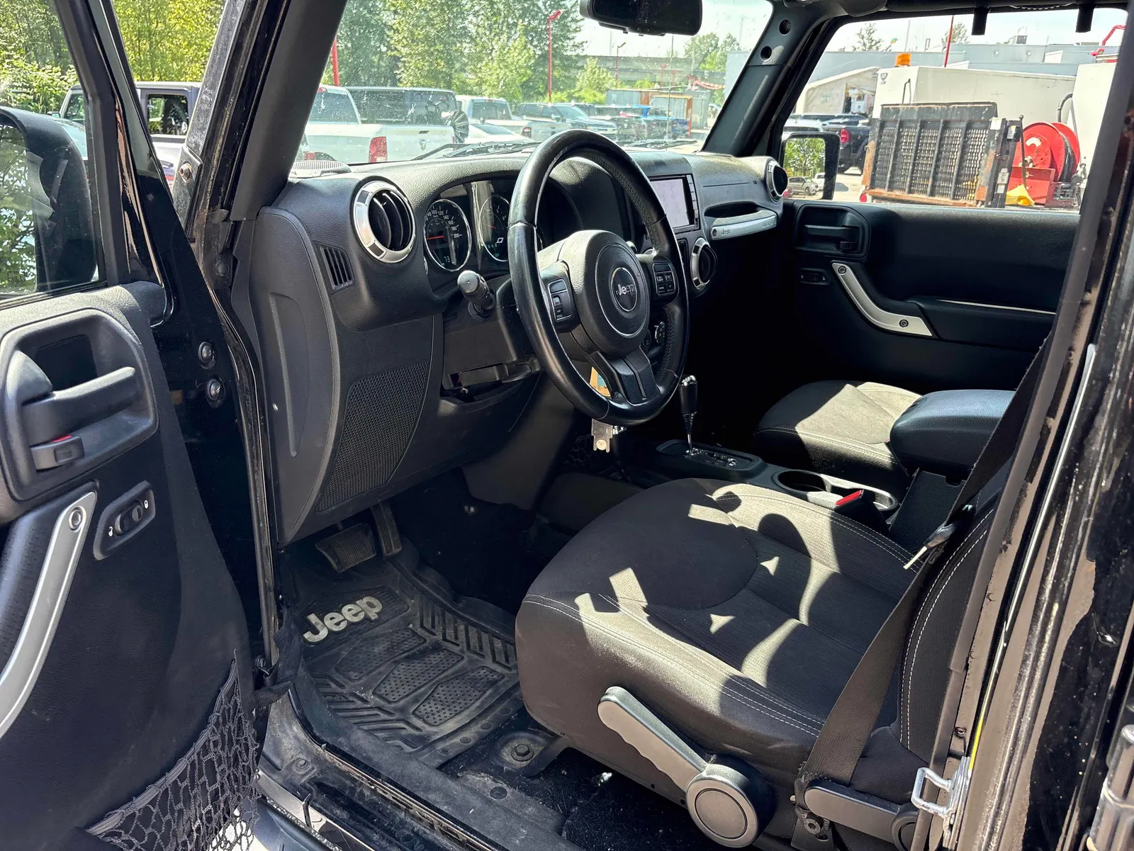 Interior driver side