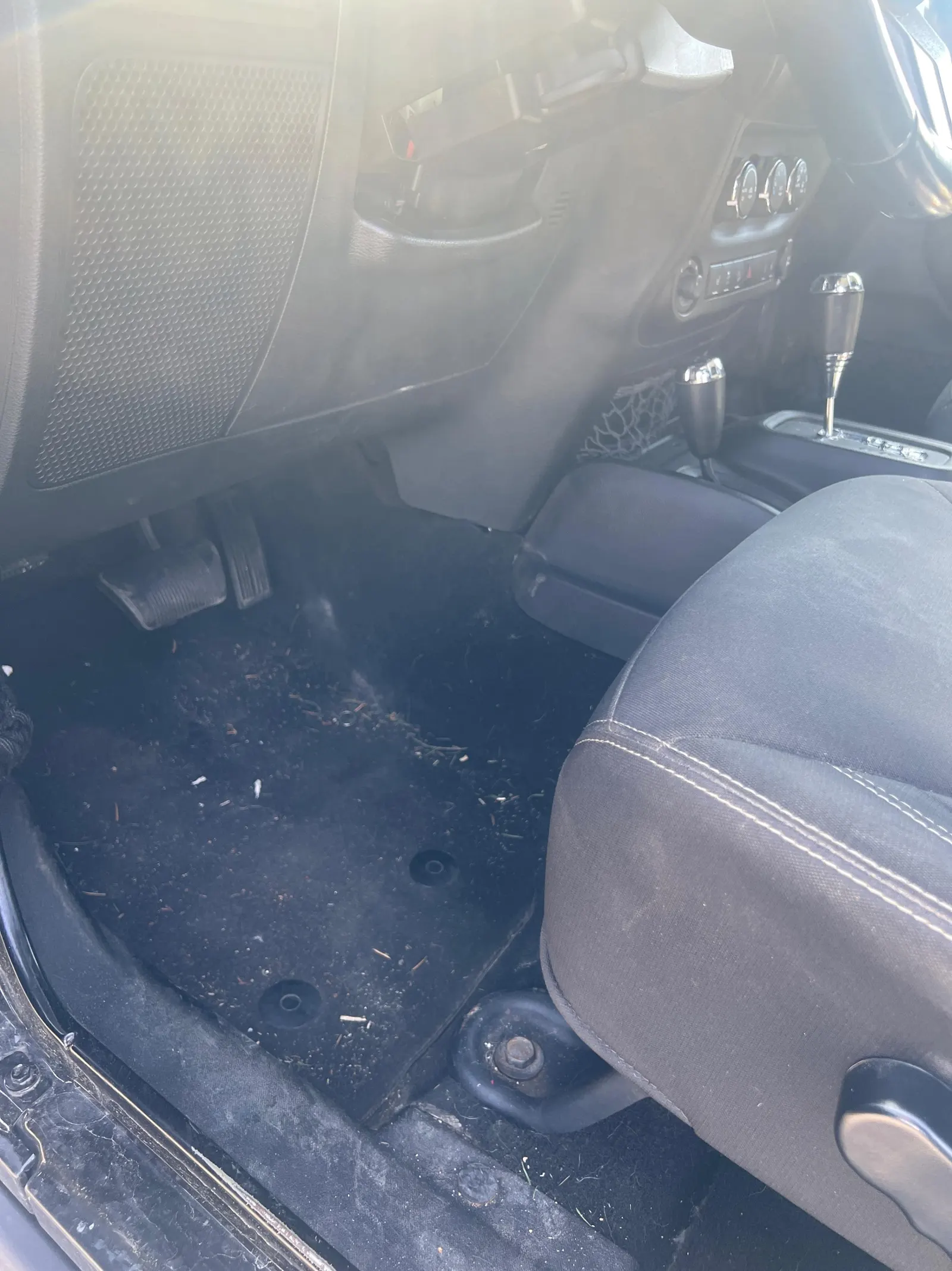 Interior driver side