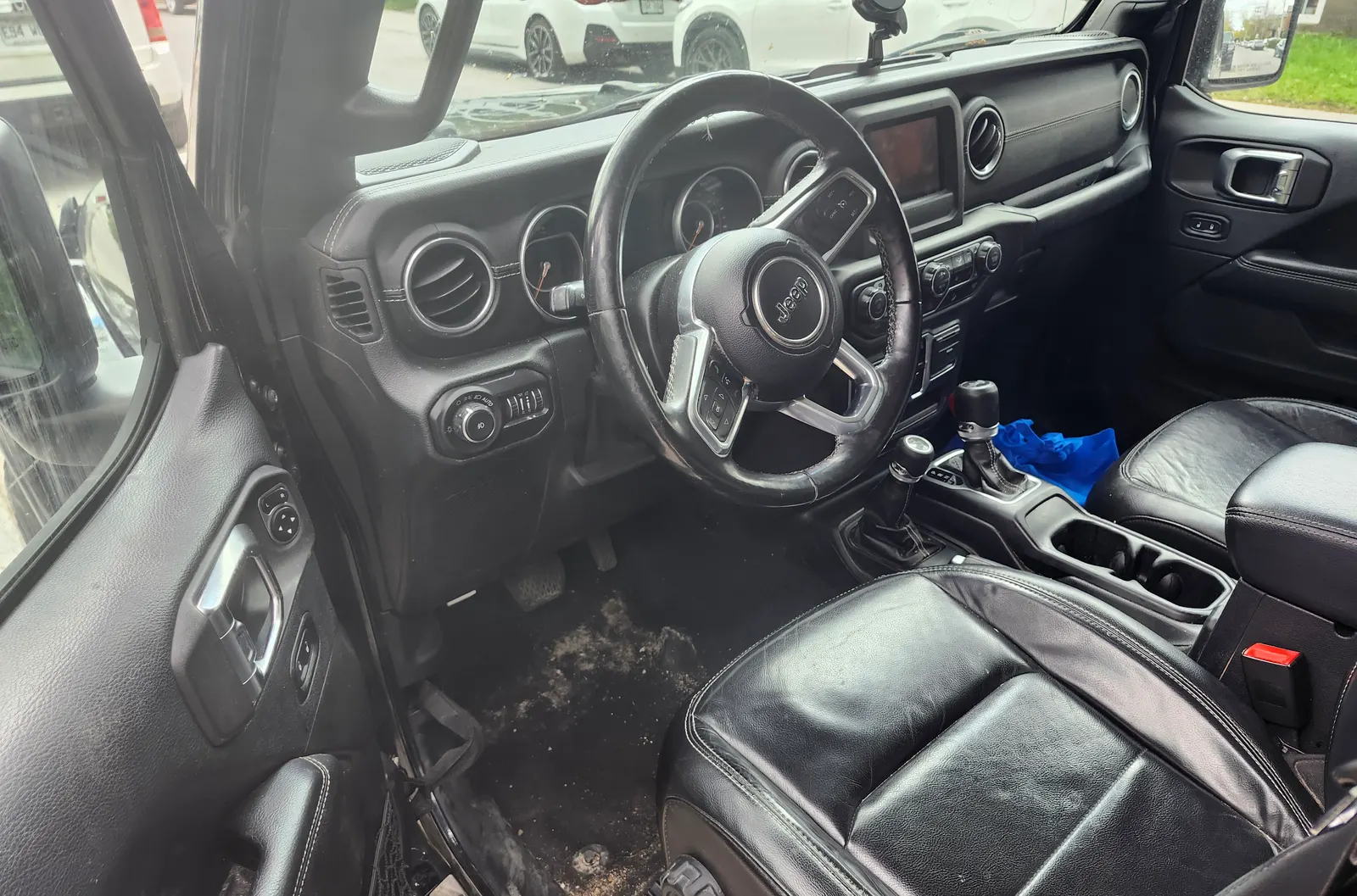 Interior driver side
