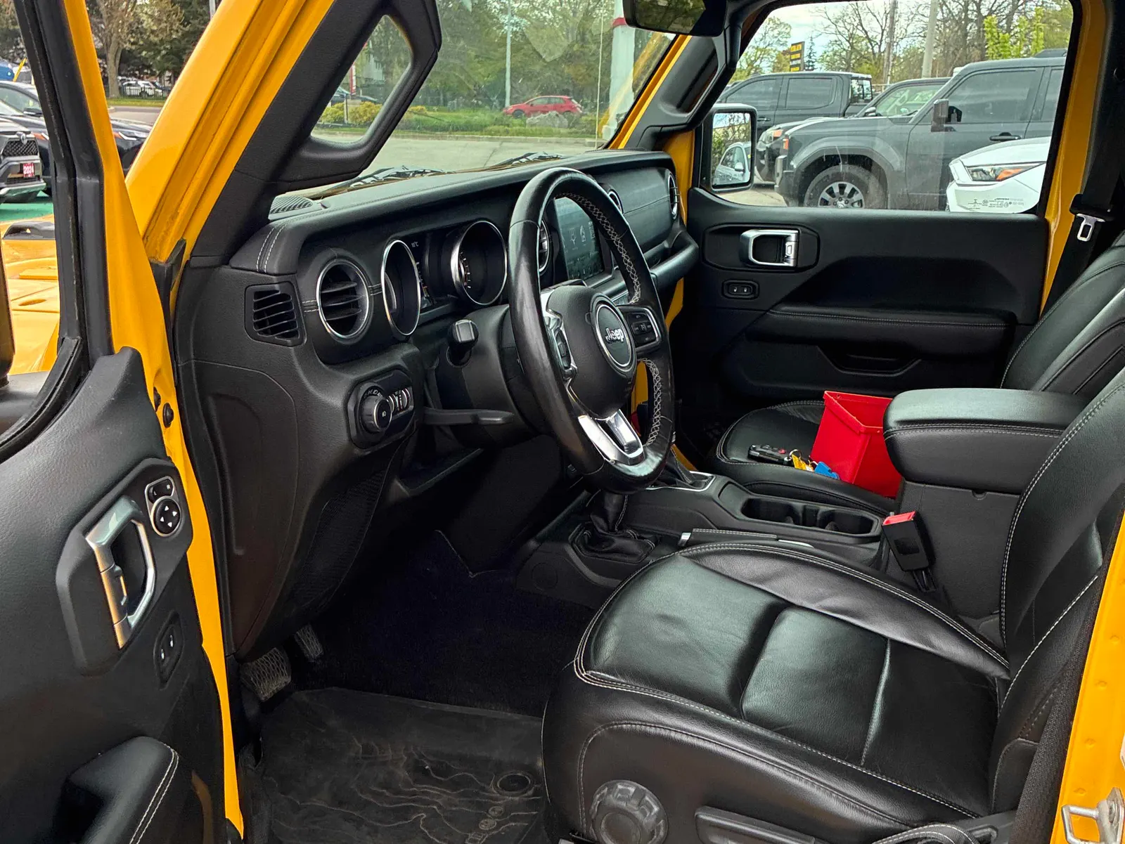 Interior driver side