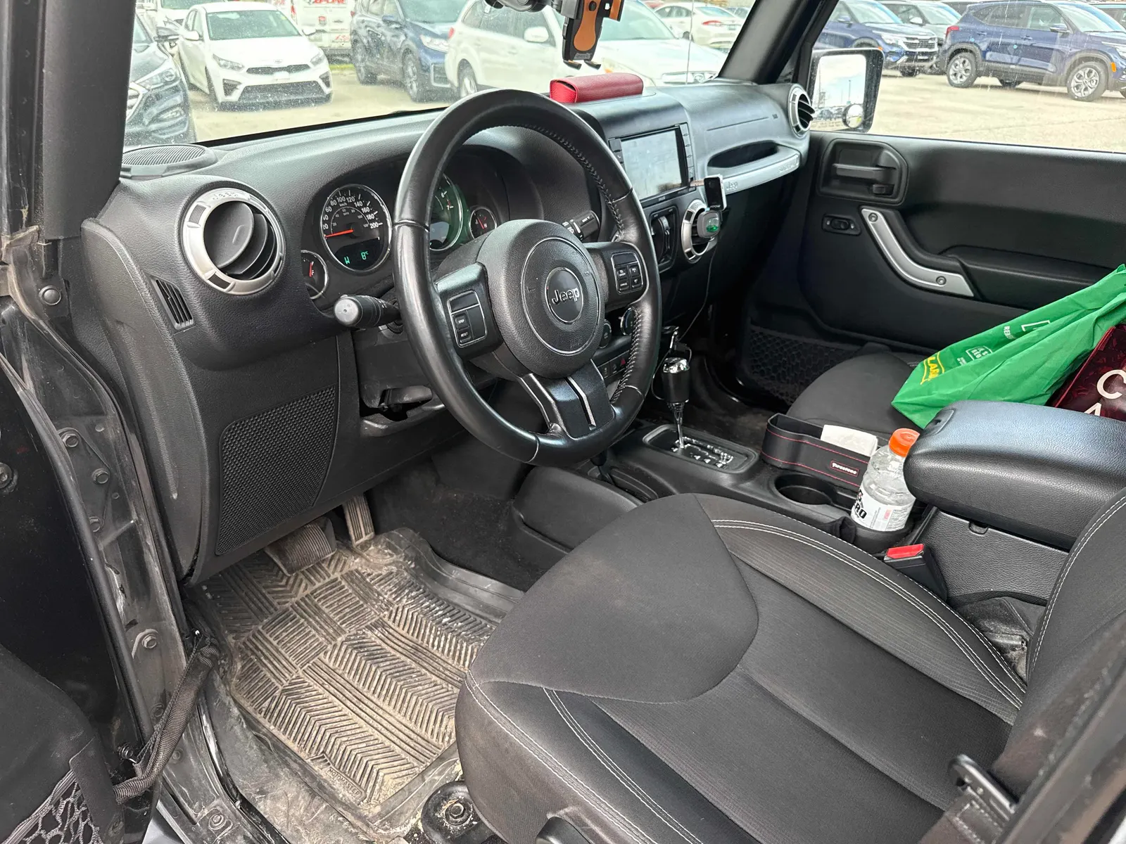 Interior driver side