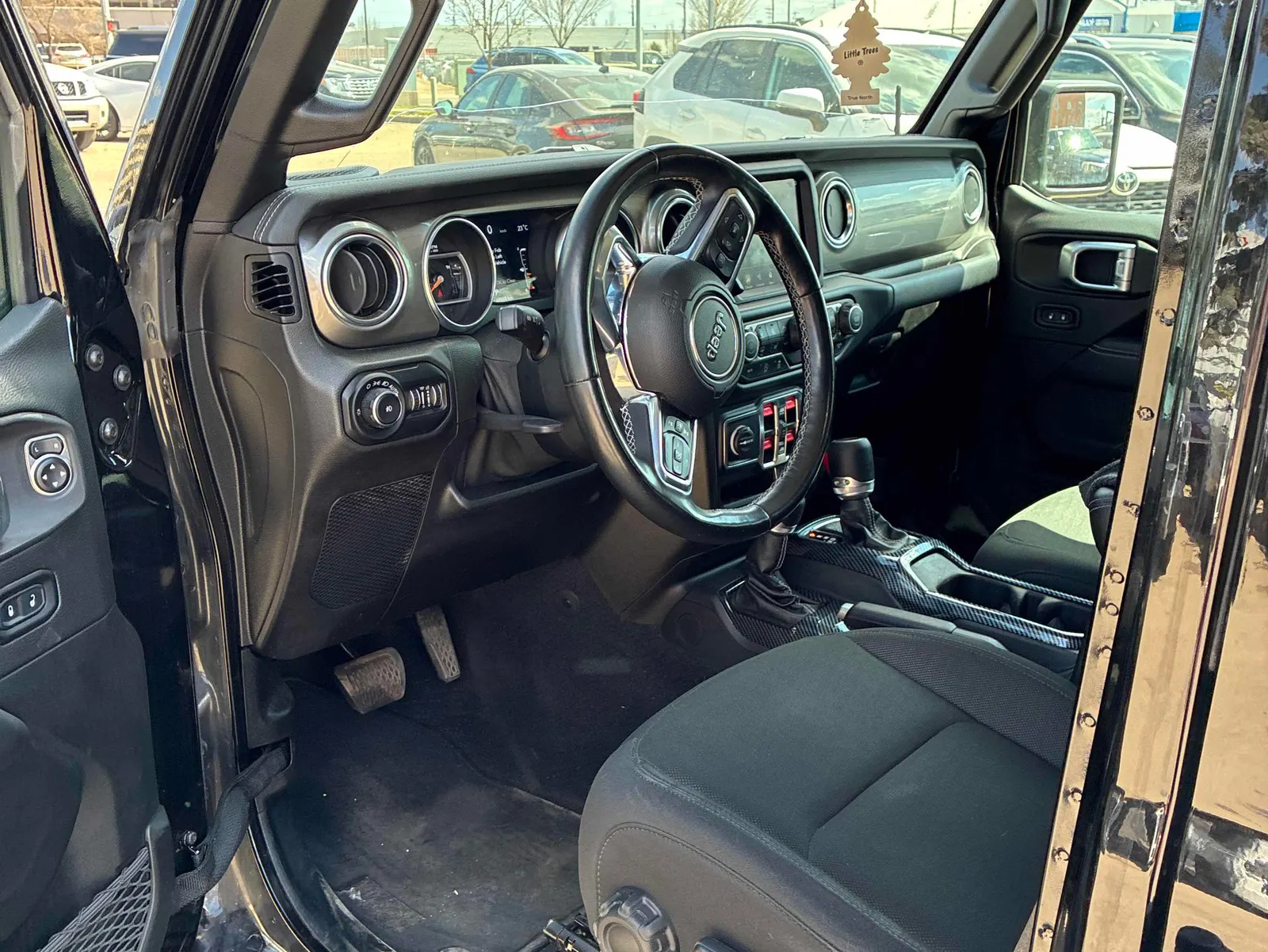 Interior driver side
