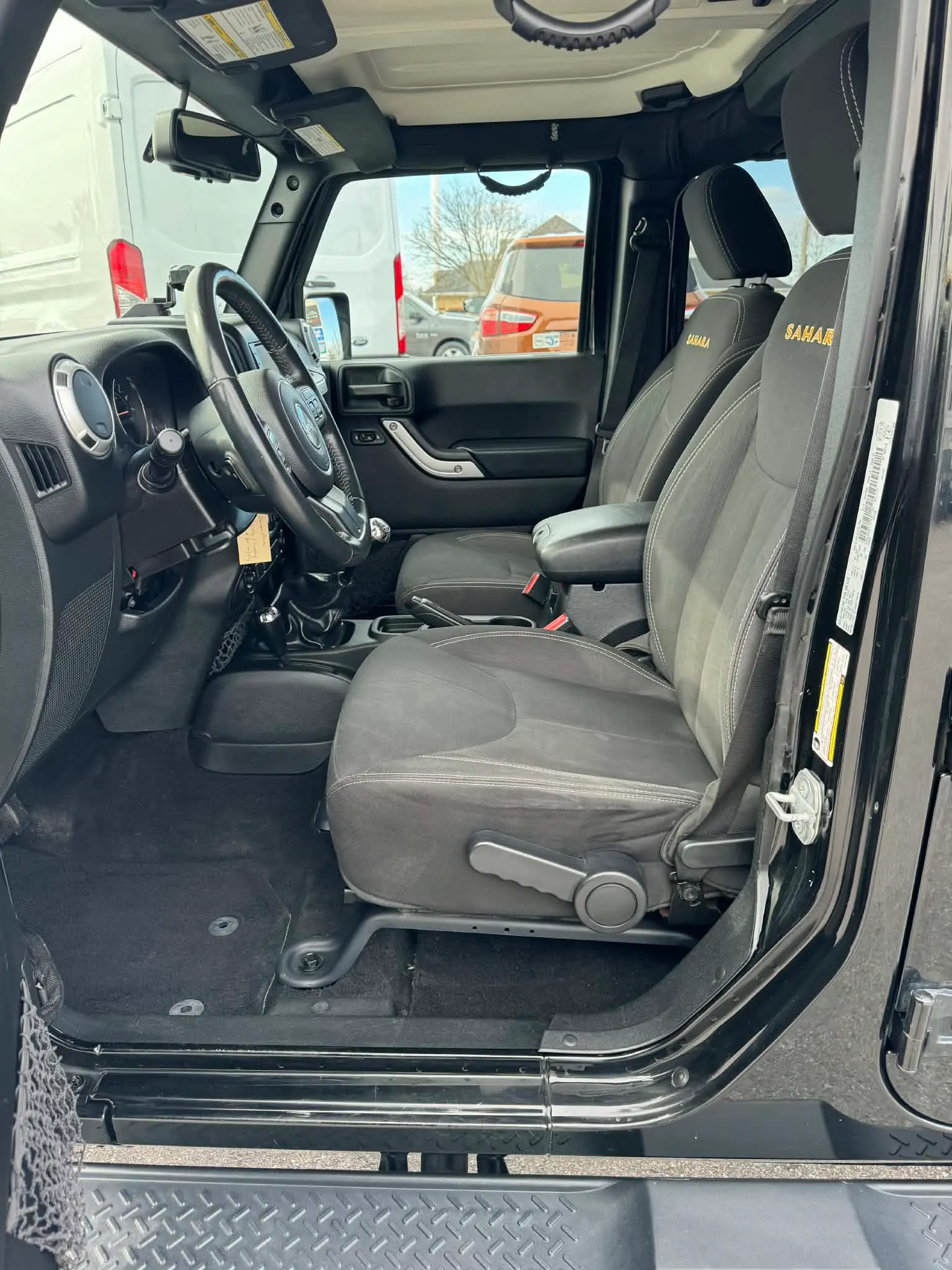 Interior driver side