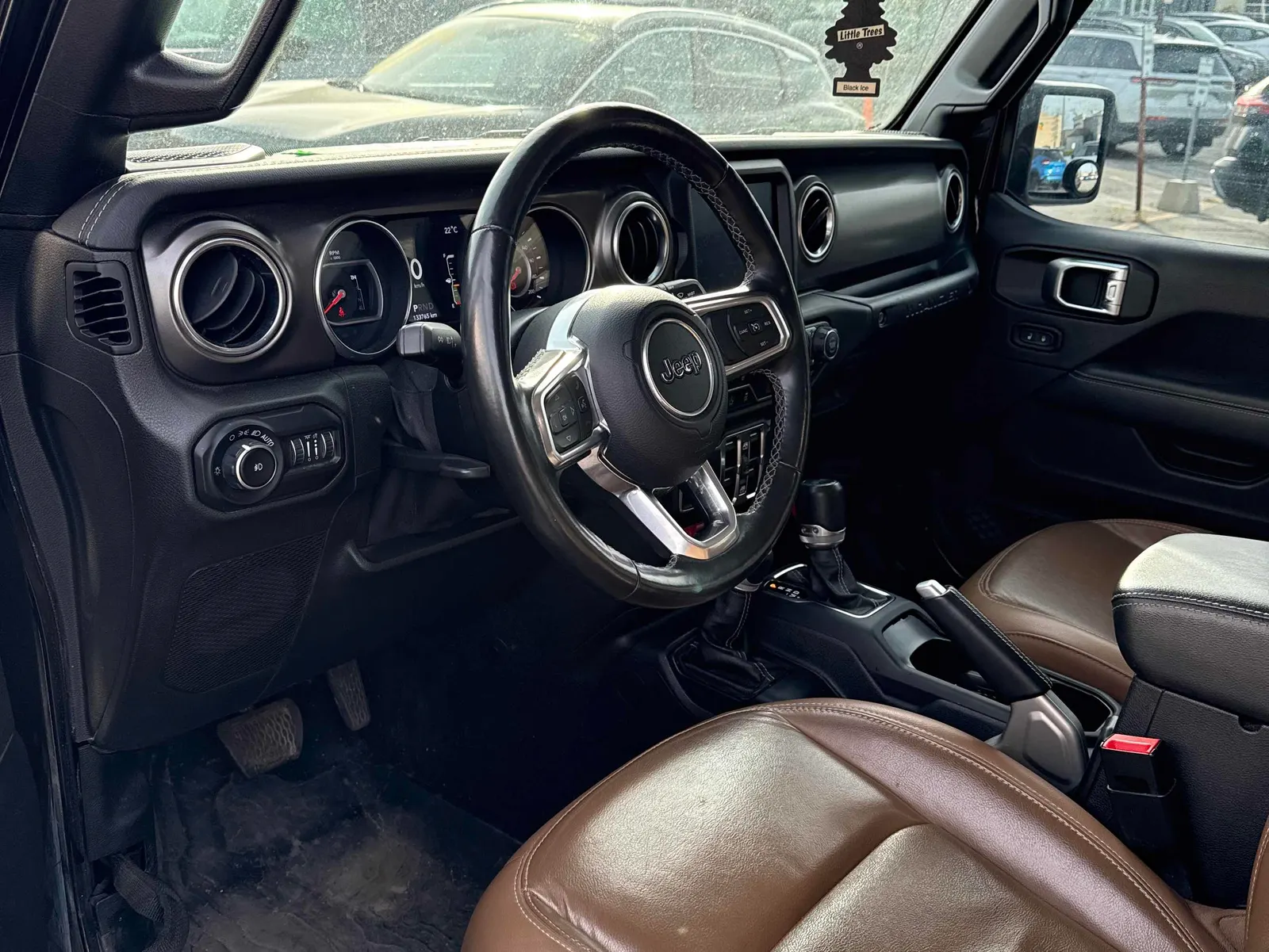 Interior driver side