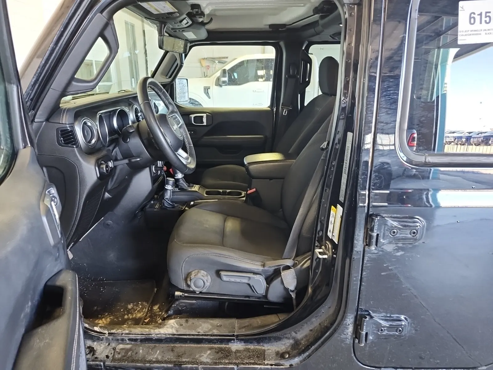 Interior driver side