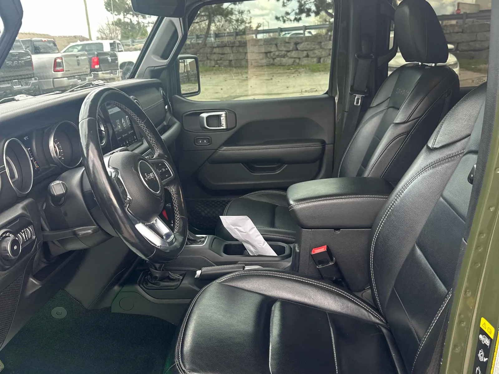 Interior driver side