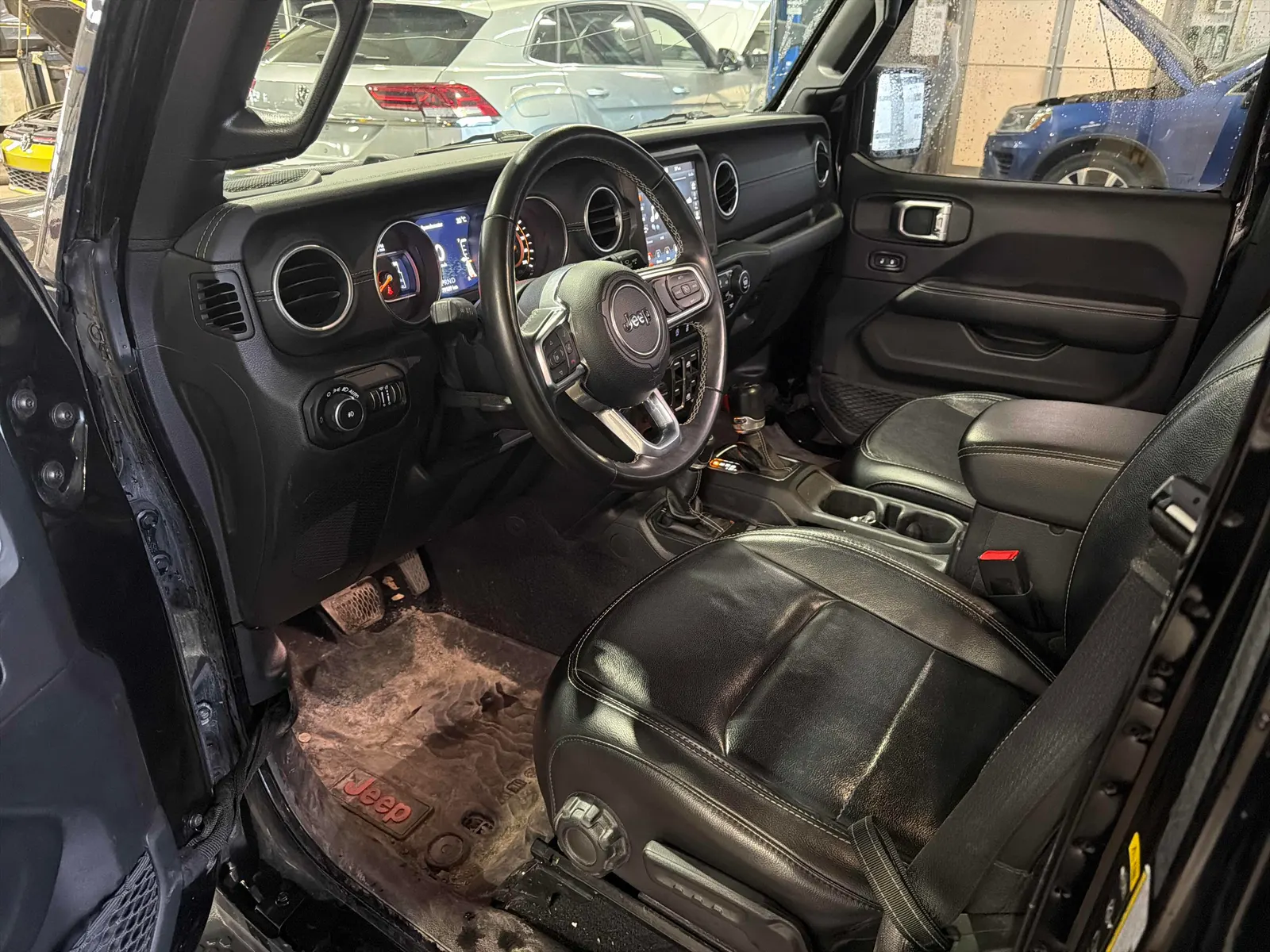 Interior driver side