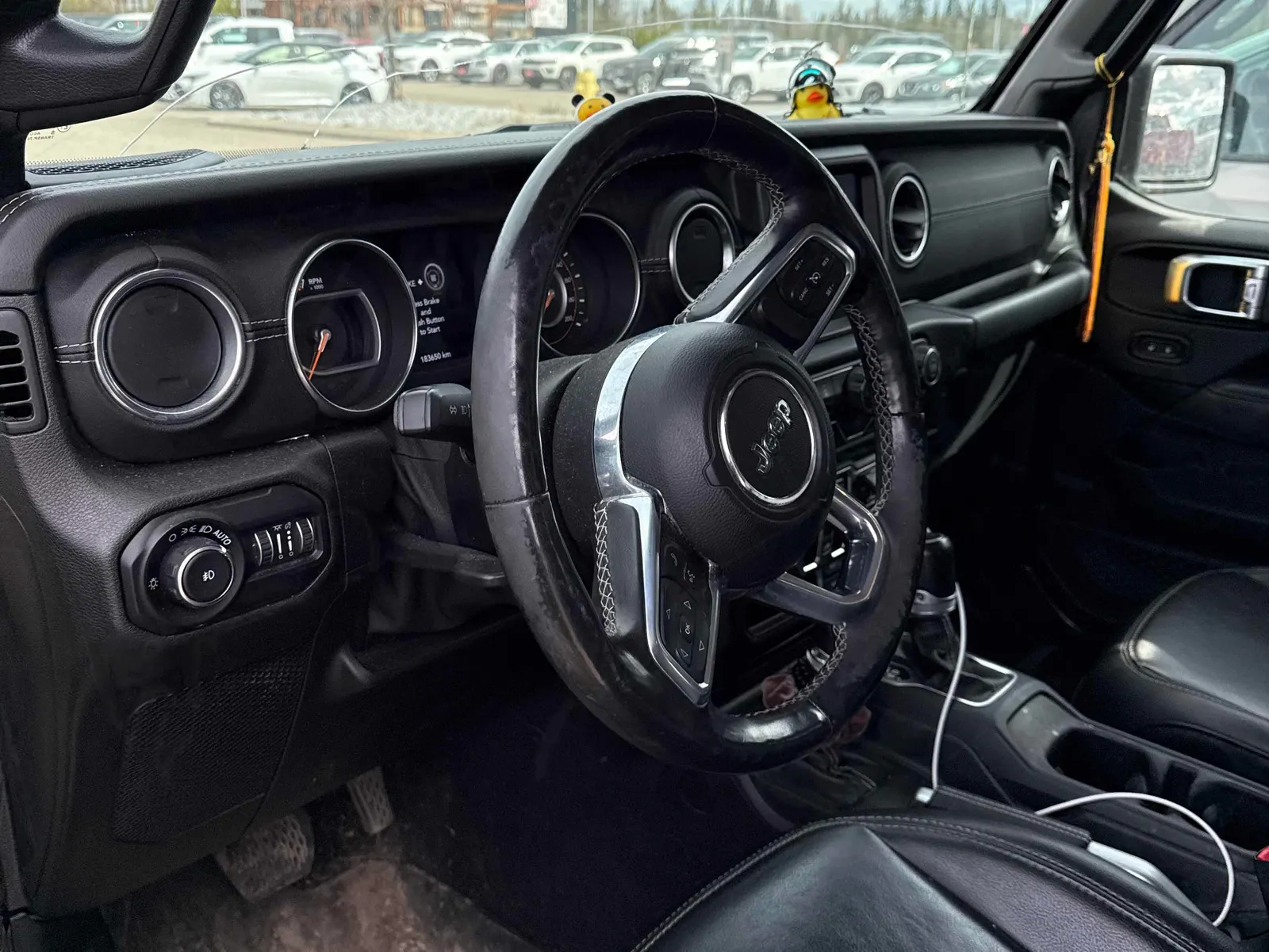 Interior driver side