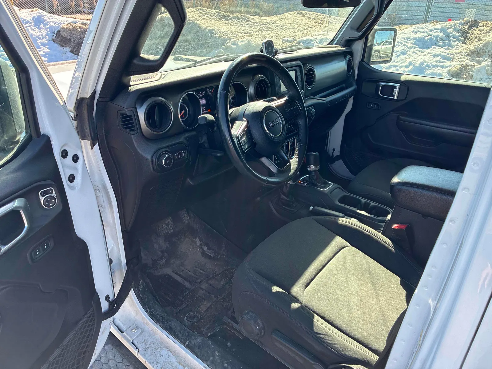 Interior driver side