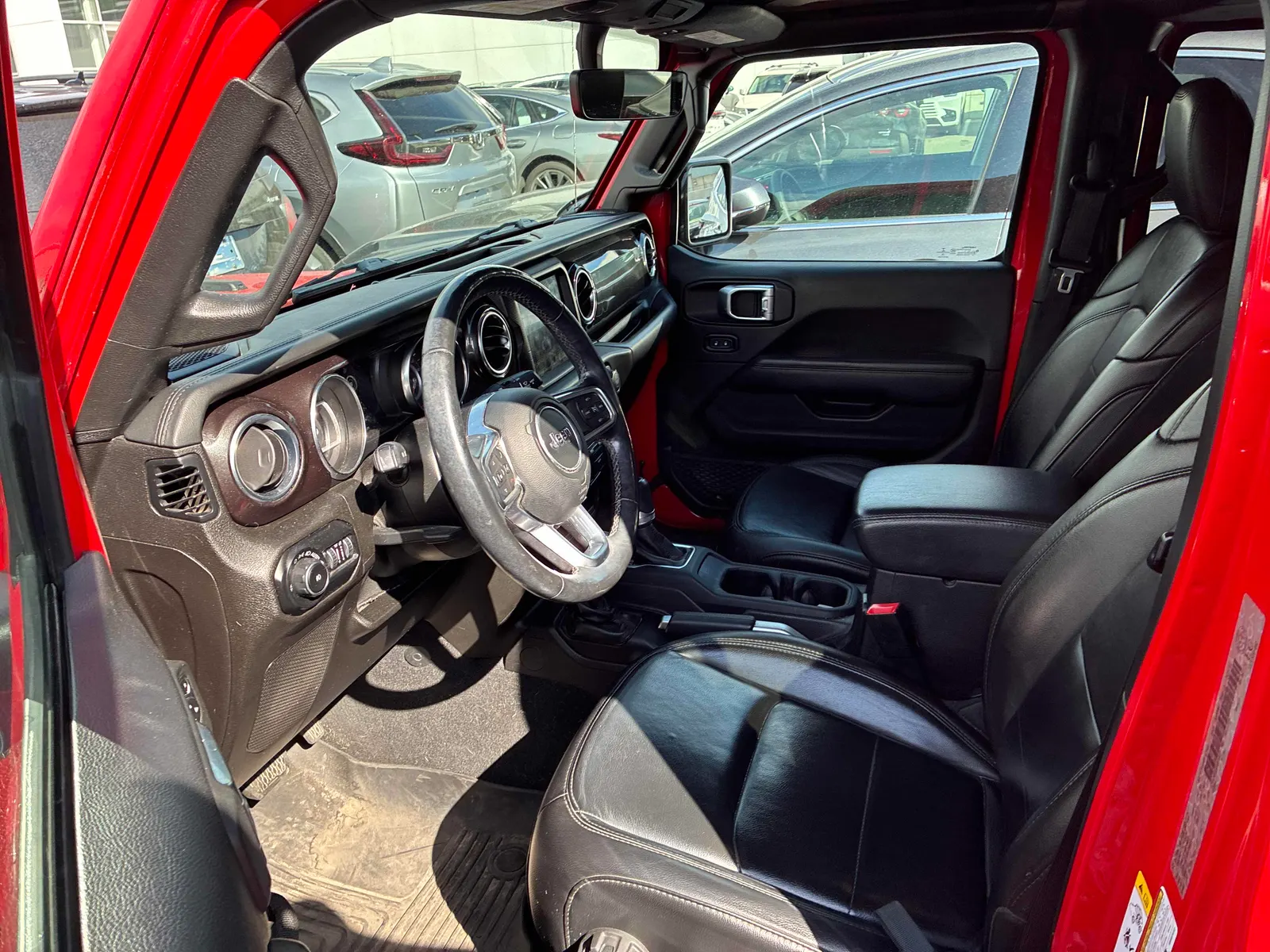 Interior driver side