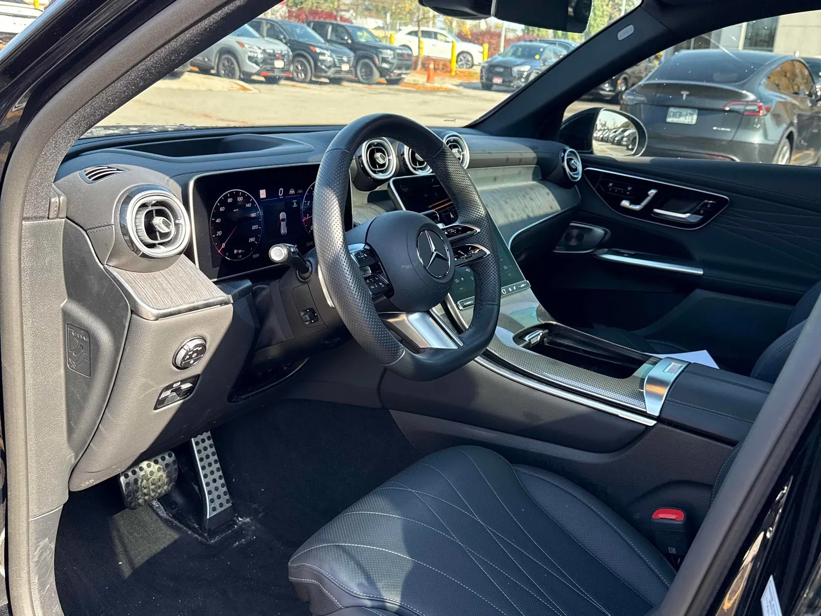 Interior driver side