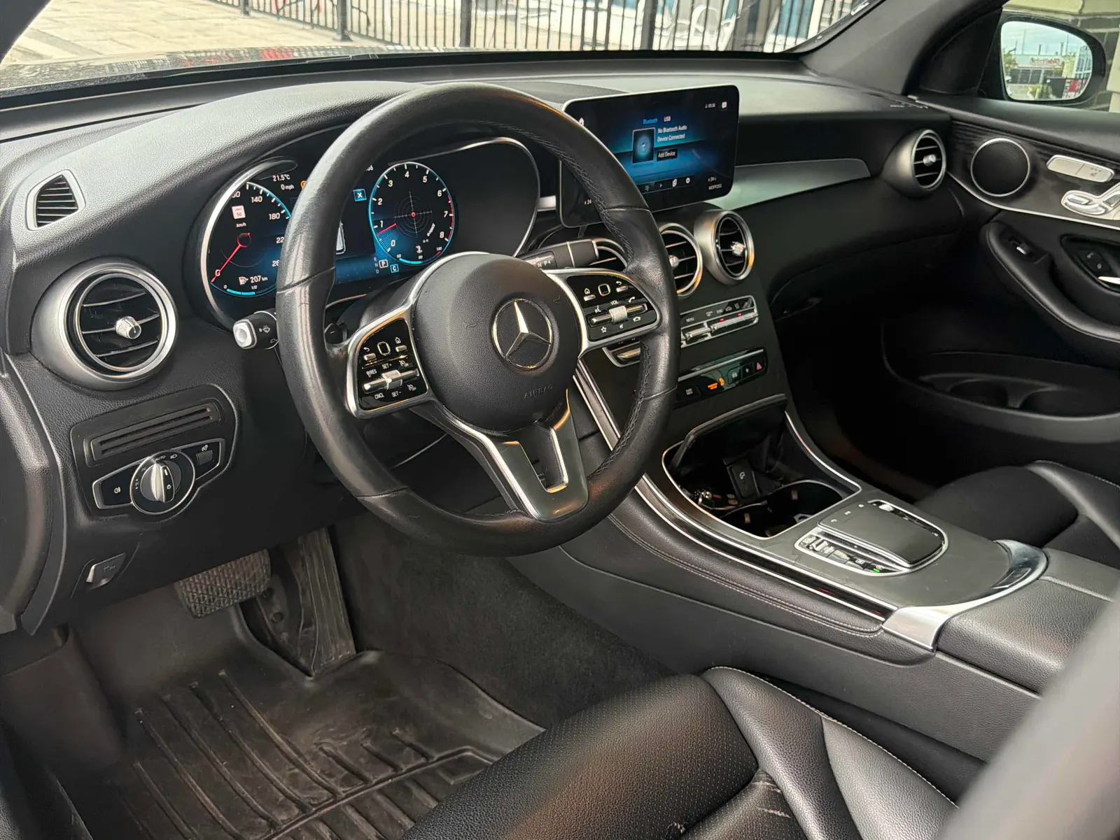 Interior driver side