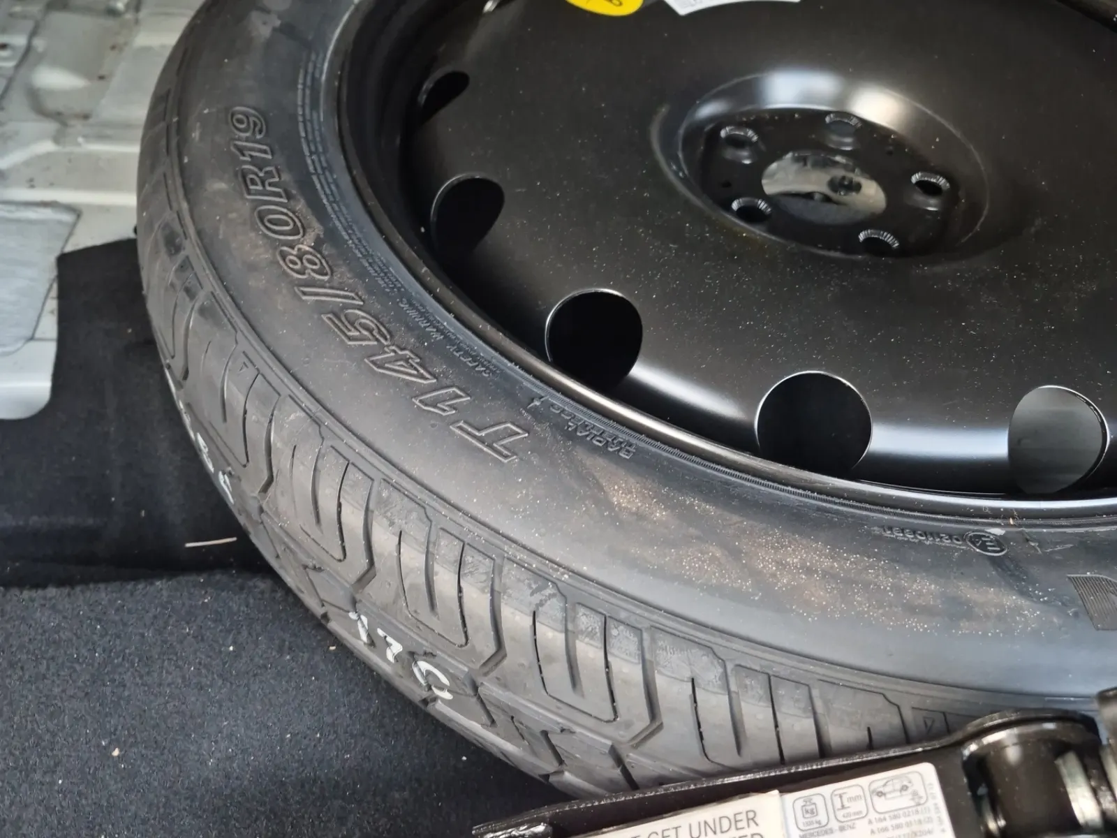 Spare Tire & Wheel Photo