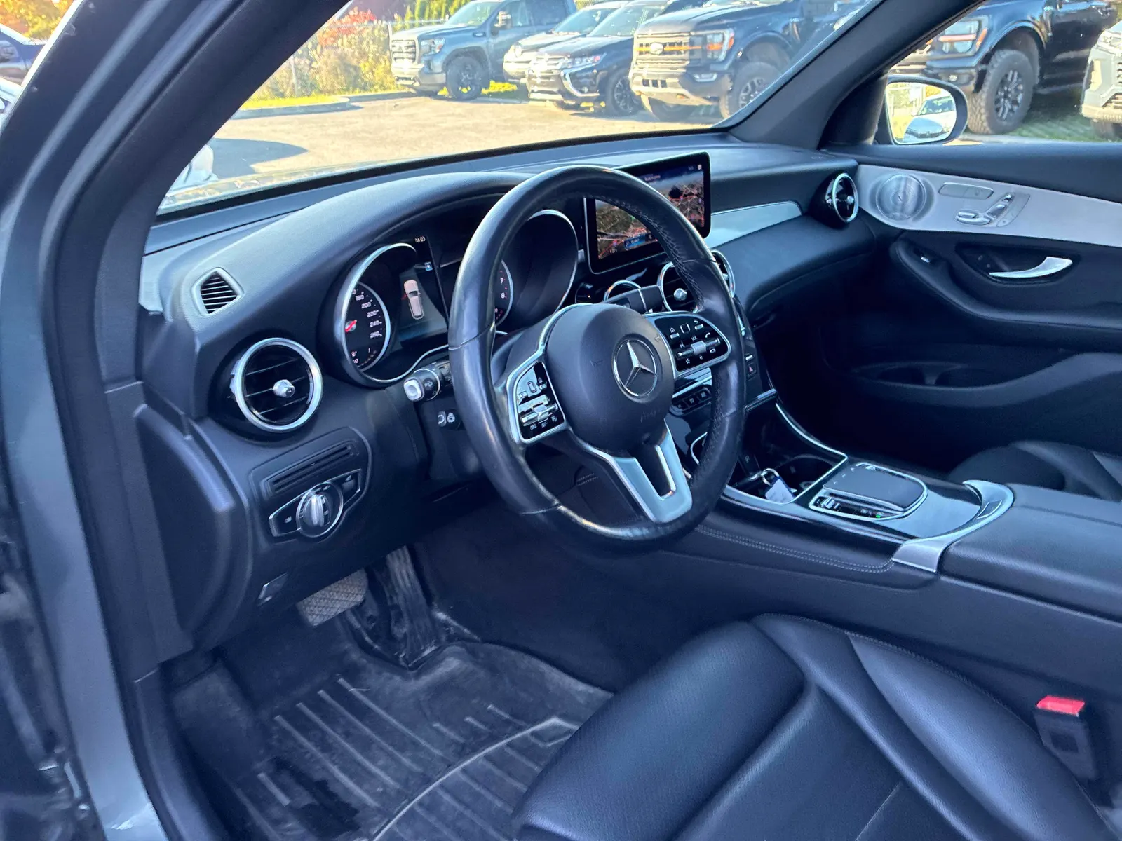 Interior driver side