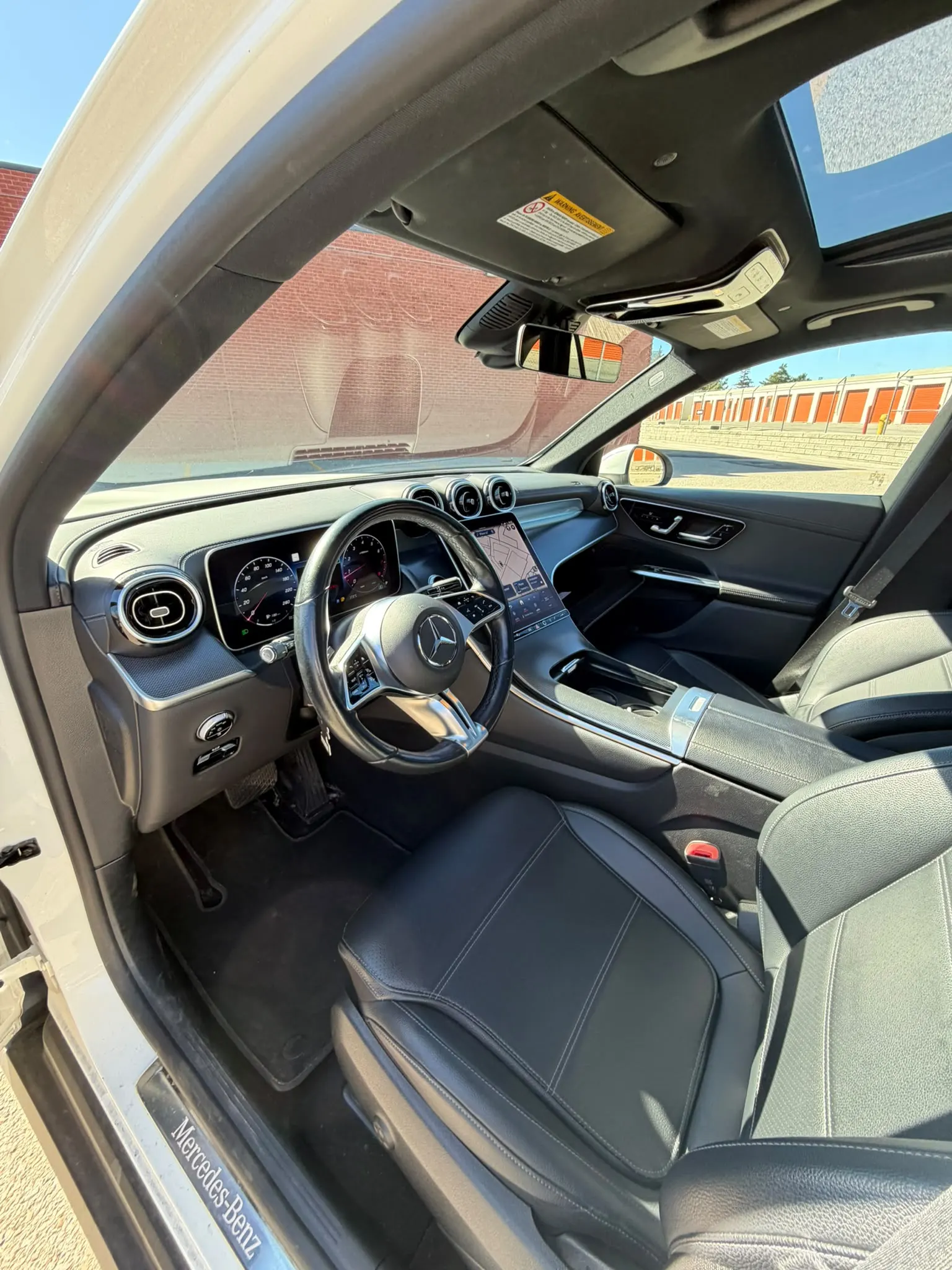 Interior driver side
