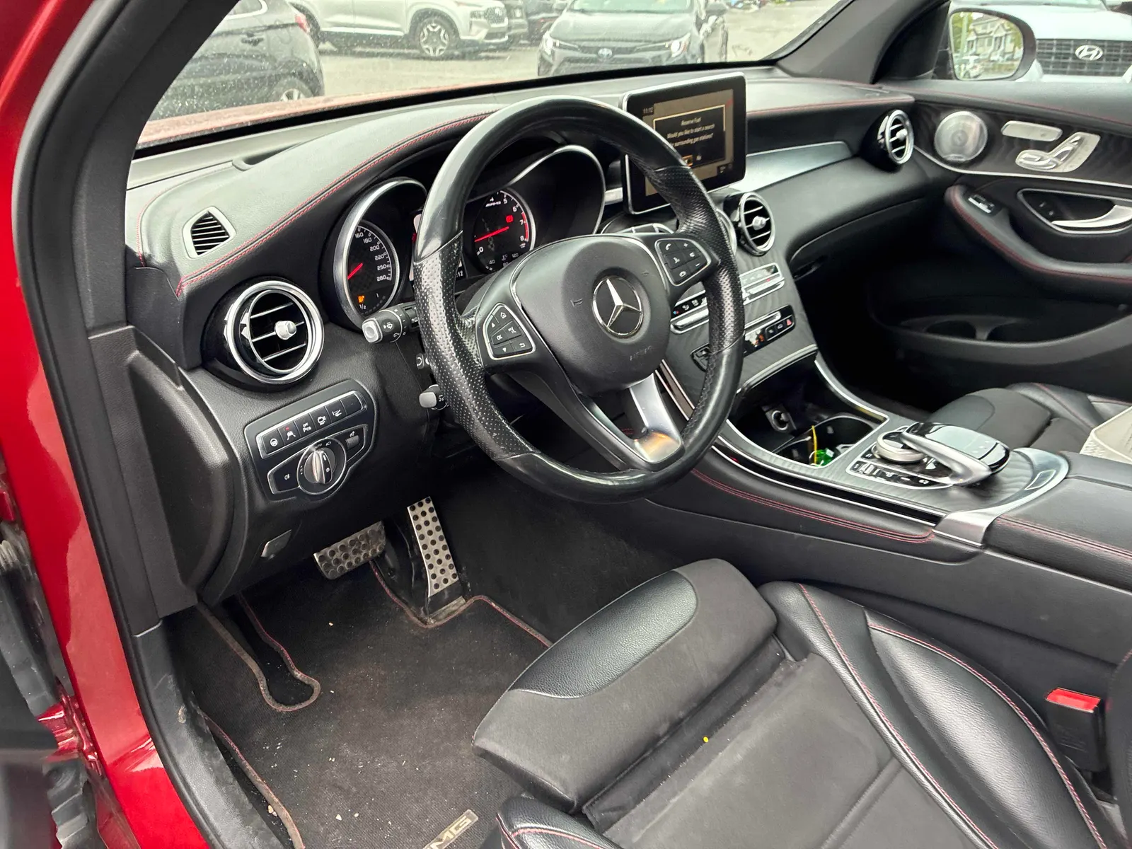 Interior driver side
