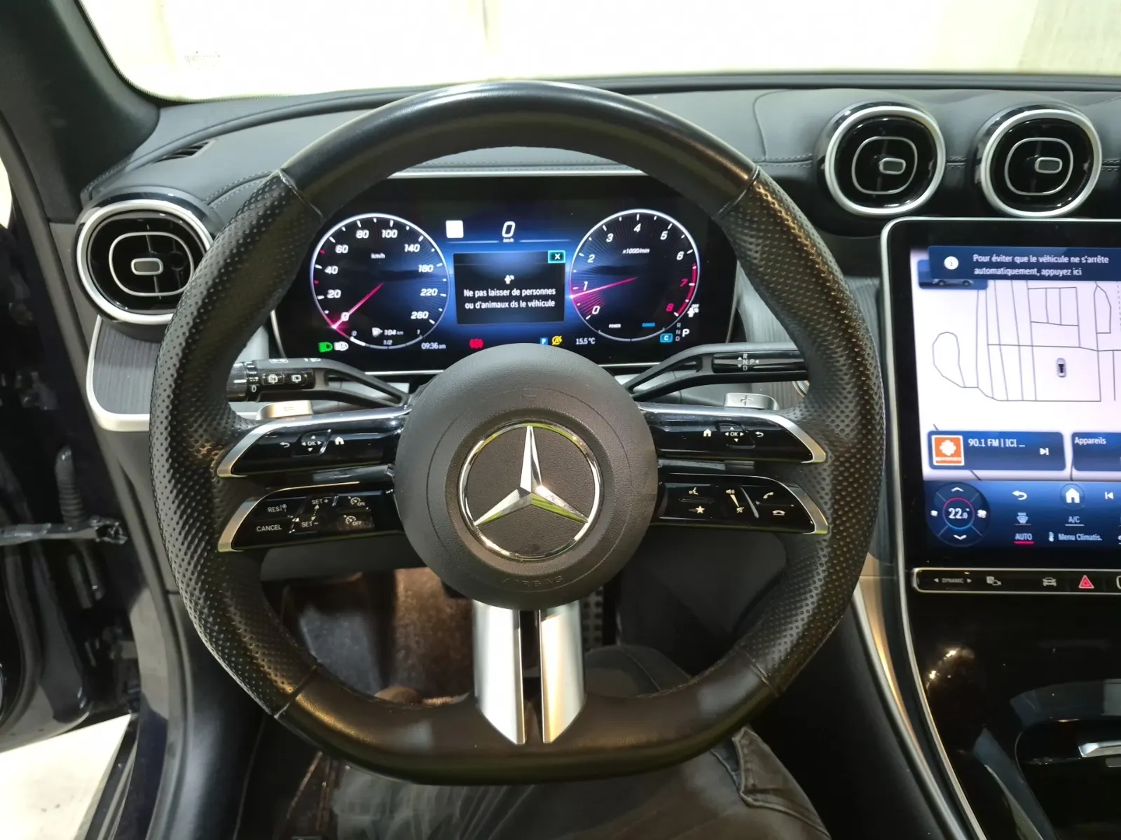 Interior driver side
